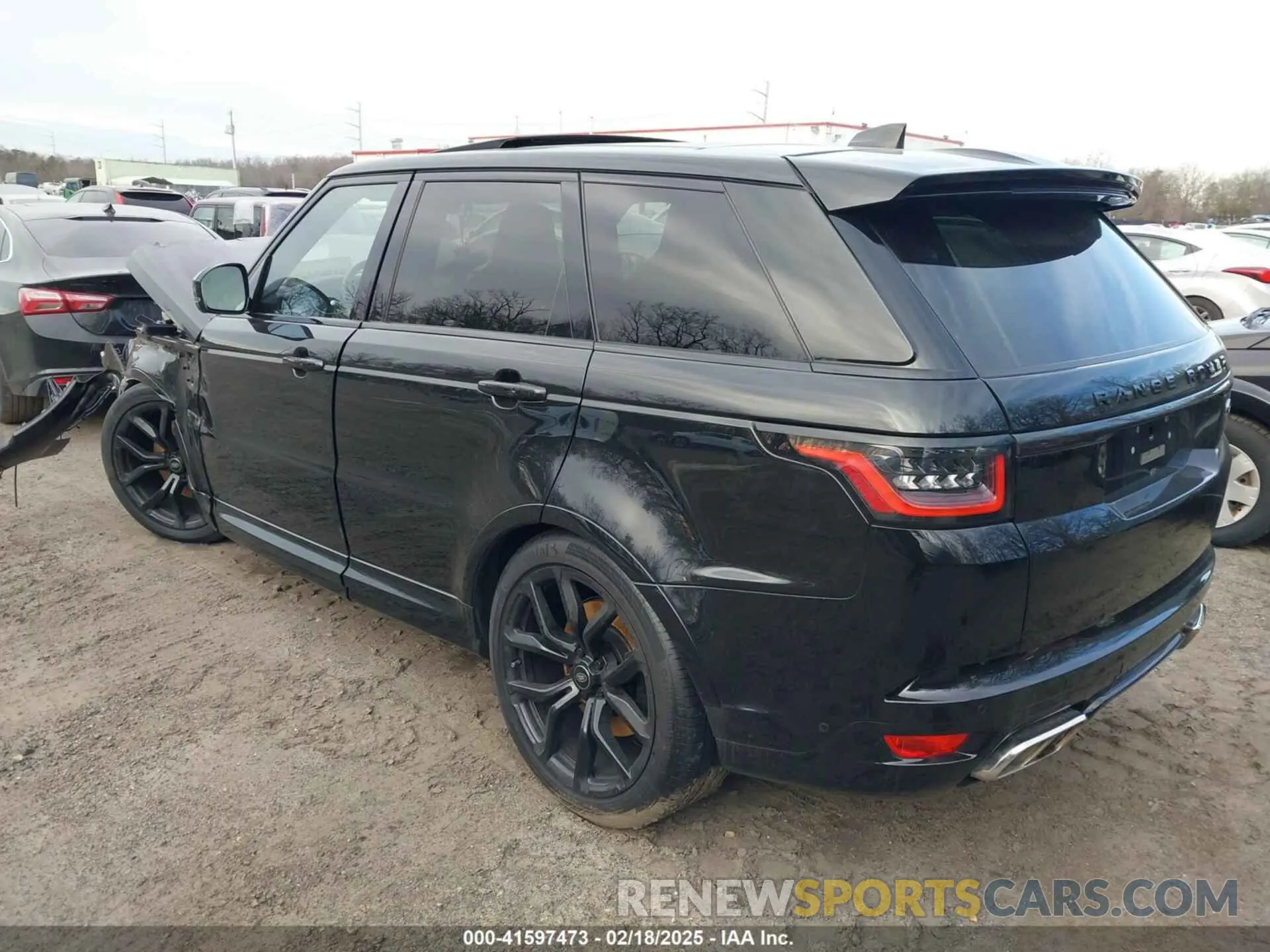 3 Фотография поврежденного автомобиля SALWZ2RE2MA762507 LAND ROVER RANGE ROVER SPORT 2021