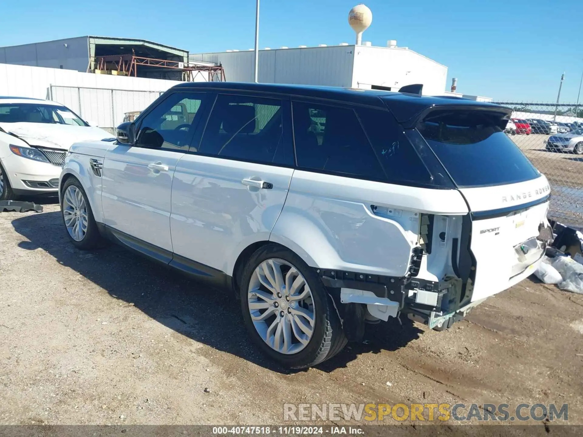 3 Фотография поврежденного автомобиля SALWG2SU7NA208680 LAND ROVER RANGE ROVER SPORT 2022
