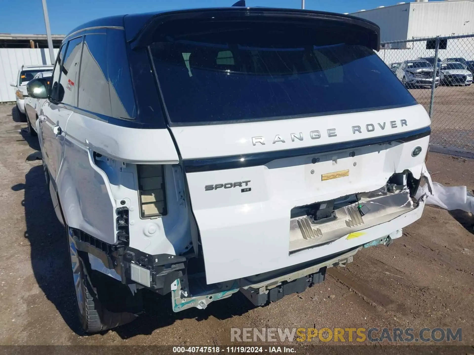 6 Фотография поврежденного автомобиля SALWG2SU7NA208680 LAND ROVER RANGE ROVER SPORT 2022