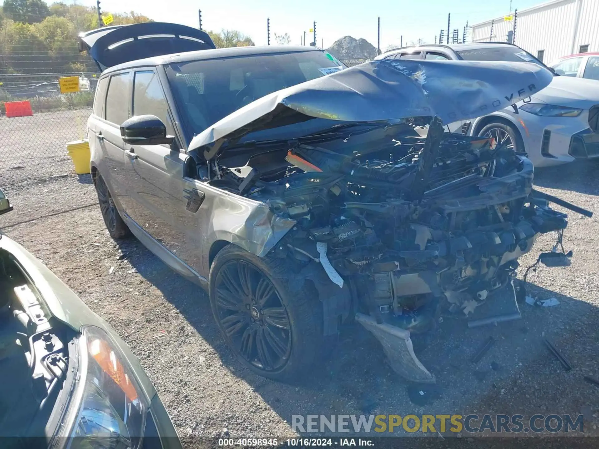 1 Photograph of a damaged car SALWV2SE7NA241872 LAND ROVER RANGE ROVER SPORT 2022