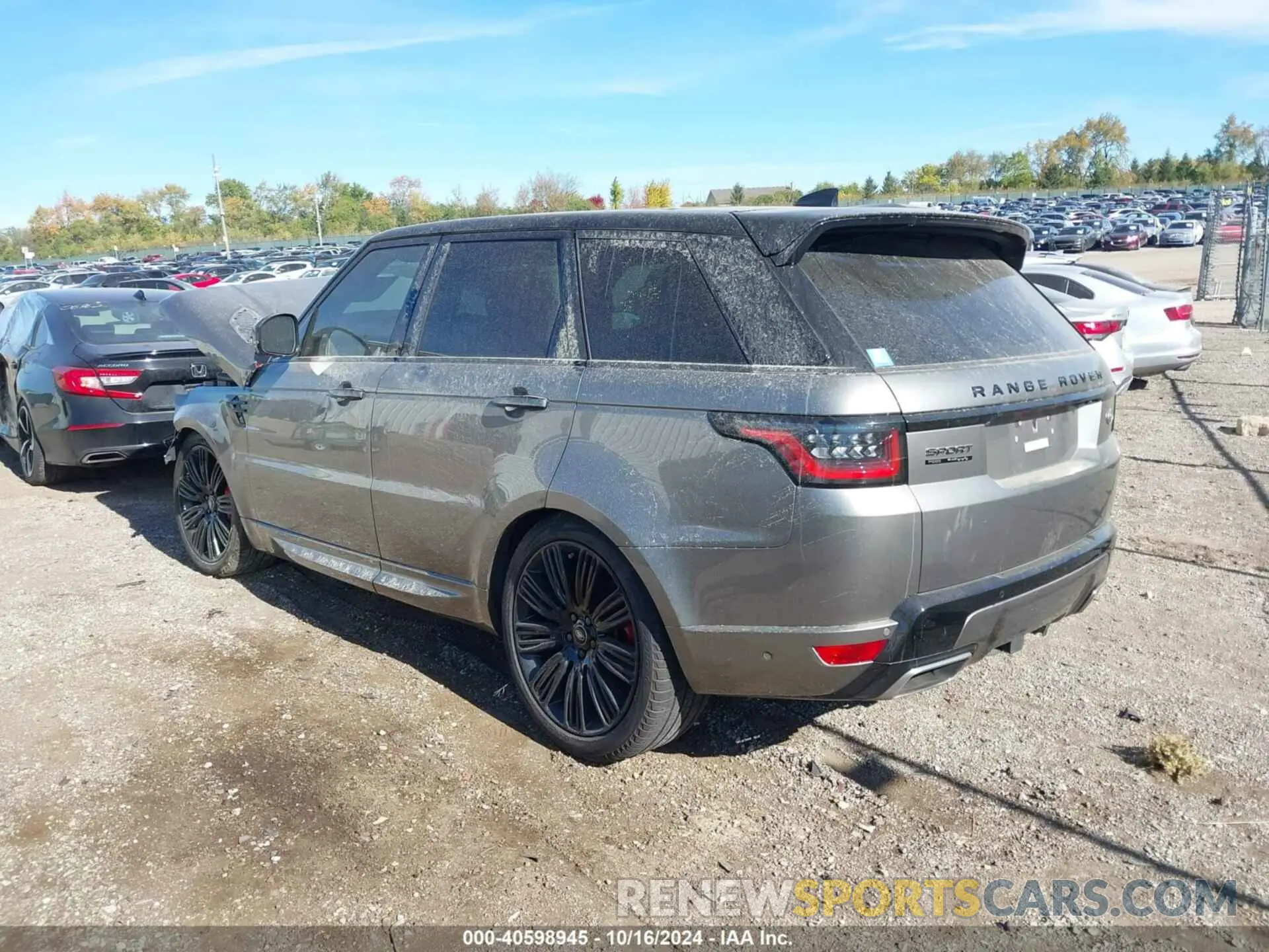 3 Photograph of a damaged car SALWV2SE7NA241872 LAND ROVER RANGE ROVER SPORT 2022