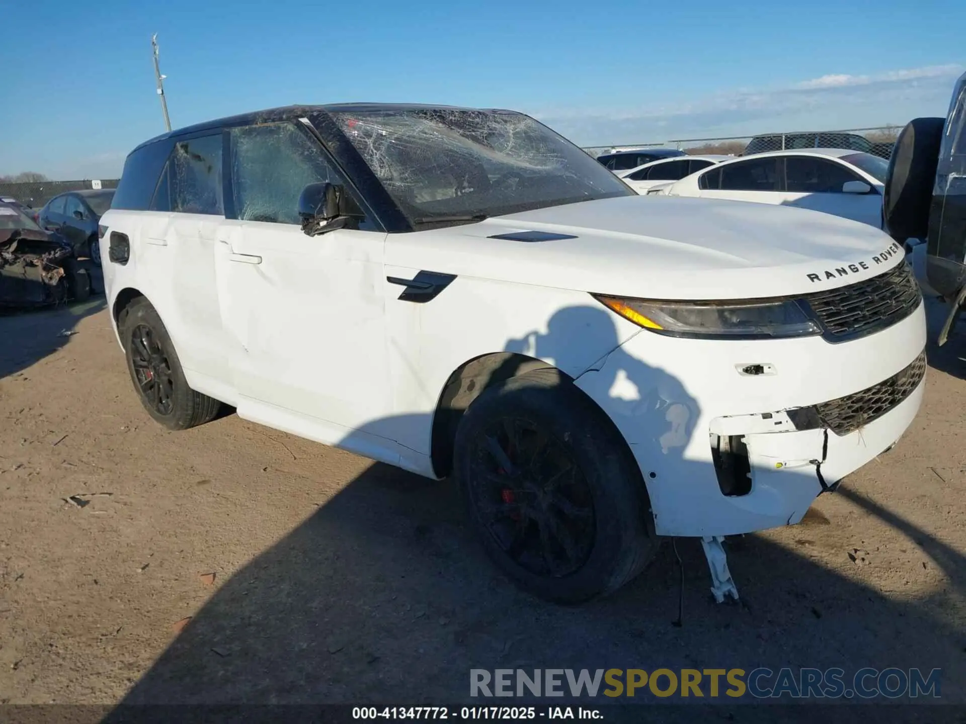 1 Фотография поврежденного автомобиля SAL1L9FU8PA110947 LAND ROVER RANGE ROVER SPORT 2023