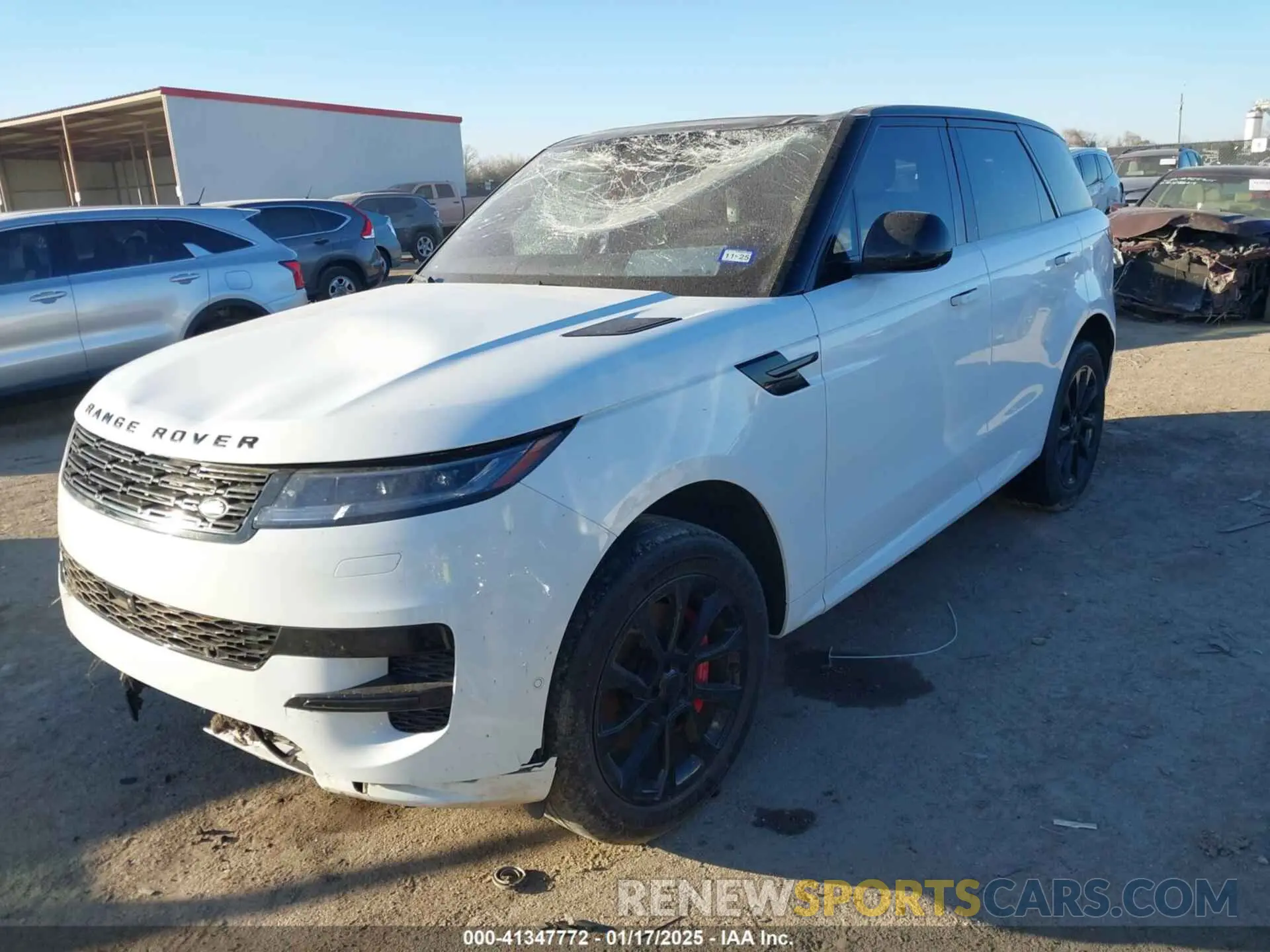 2 Фотография поврежденного автомобиля SAL1L9FU8PA110947 LAND ROVER RANGE ROVER SPORT 2023
