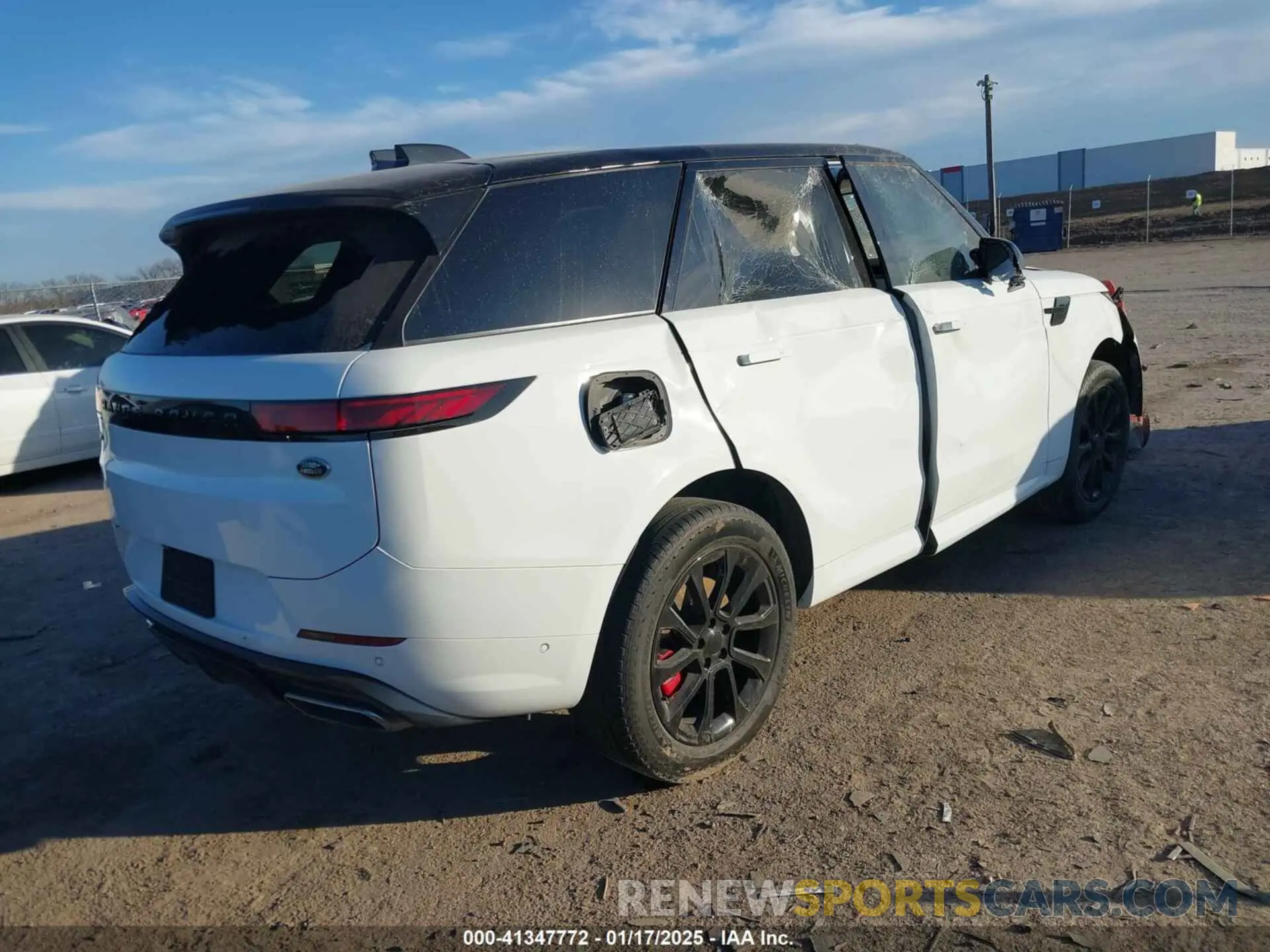 4 Фотография поврежденного автомобиля SAL1L9FU8PA110947 LAND ROVER RANGE ROVER SPORT 2023