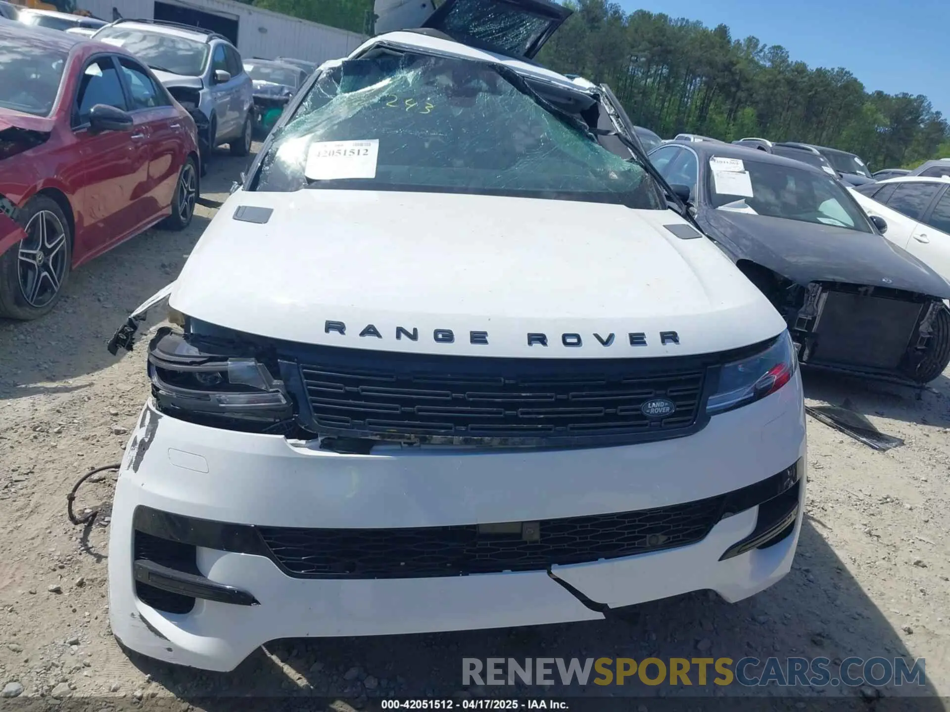 12 Фотография поврежденного автомобиля SAL1L9FU9RA405431 LAND ROVER RANGE ROVER SPORT 2024