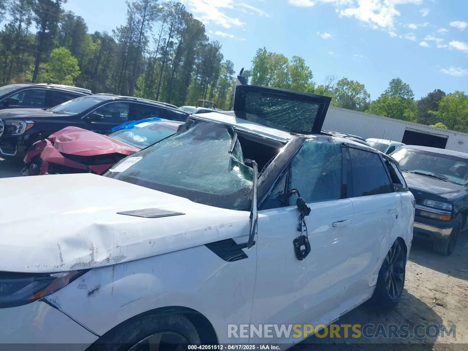 6 Фотография поврежденного автомобиля SAL1L9FU9RA405431 LAND ROVER RANGE ROVER SPORT 2024