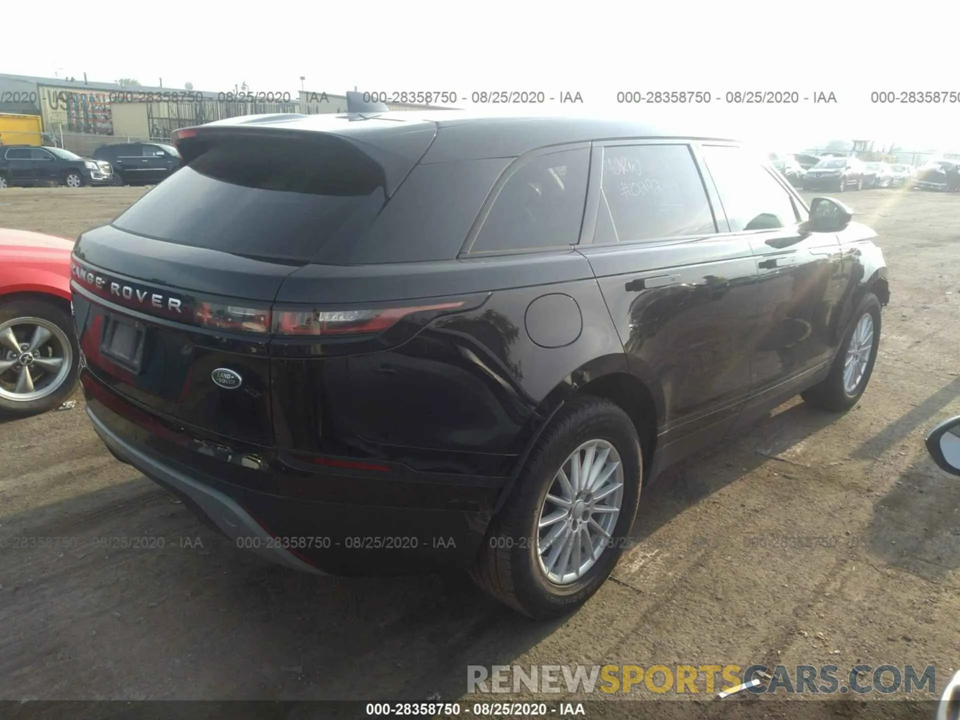 4 Photograph of a damaged car SALYA2EX0KA202229 LAND ROVER RANGE ROVER VELAR 2019