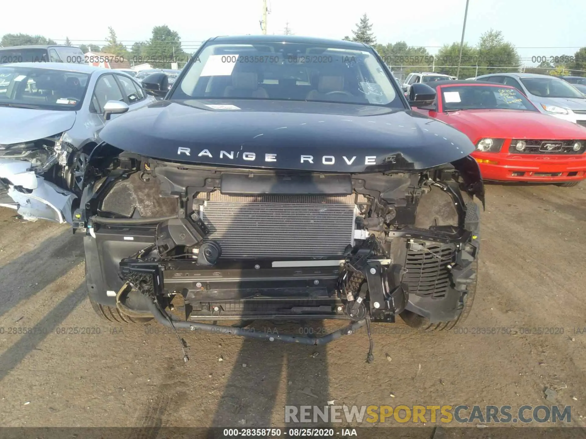 6 Photograph of a damaged car SALYA2EX0KA202229 LAND ROVER RANGE ROVER VELAR 2019