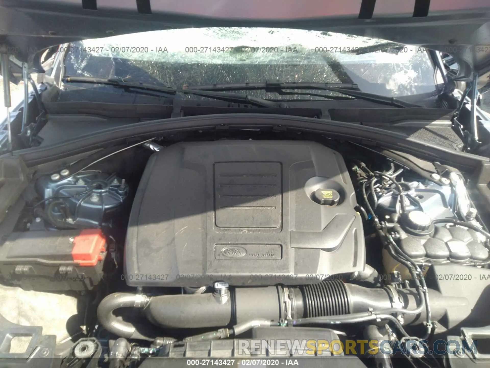 10 Photograph of a damaged car SALYA2EX1KA792473 LAND ROVER RANGE ROVER VELAR 2019
