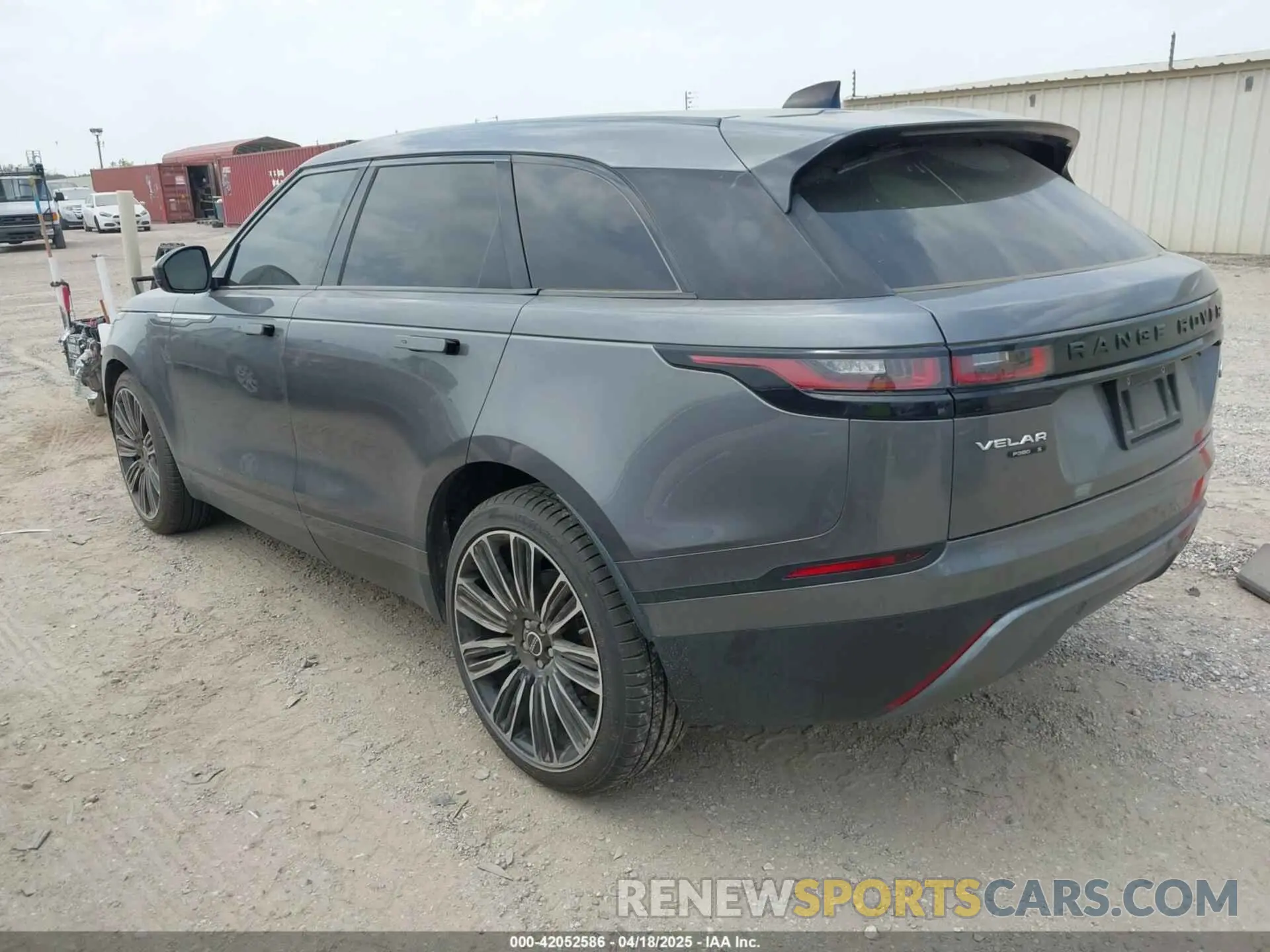 3 Фотография поврежденного автомобиля SALYB2EV4KA798974 LAND ROVER RANGE ROVER VELAR 2019