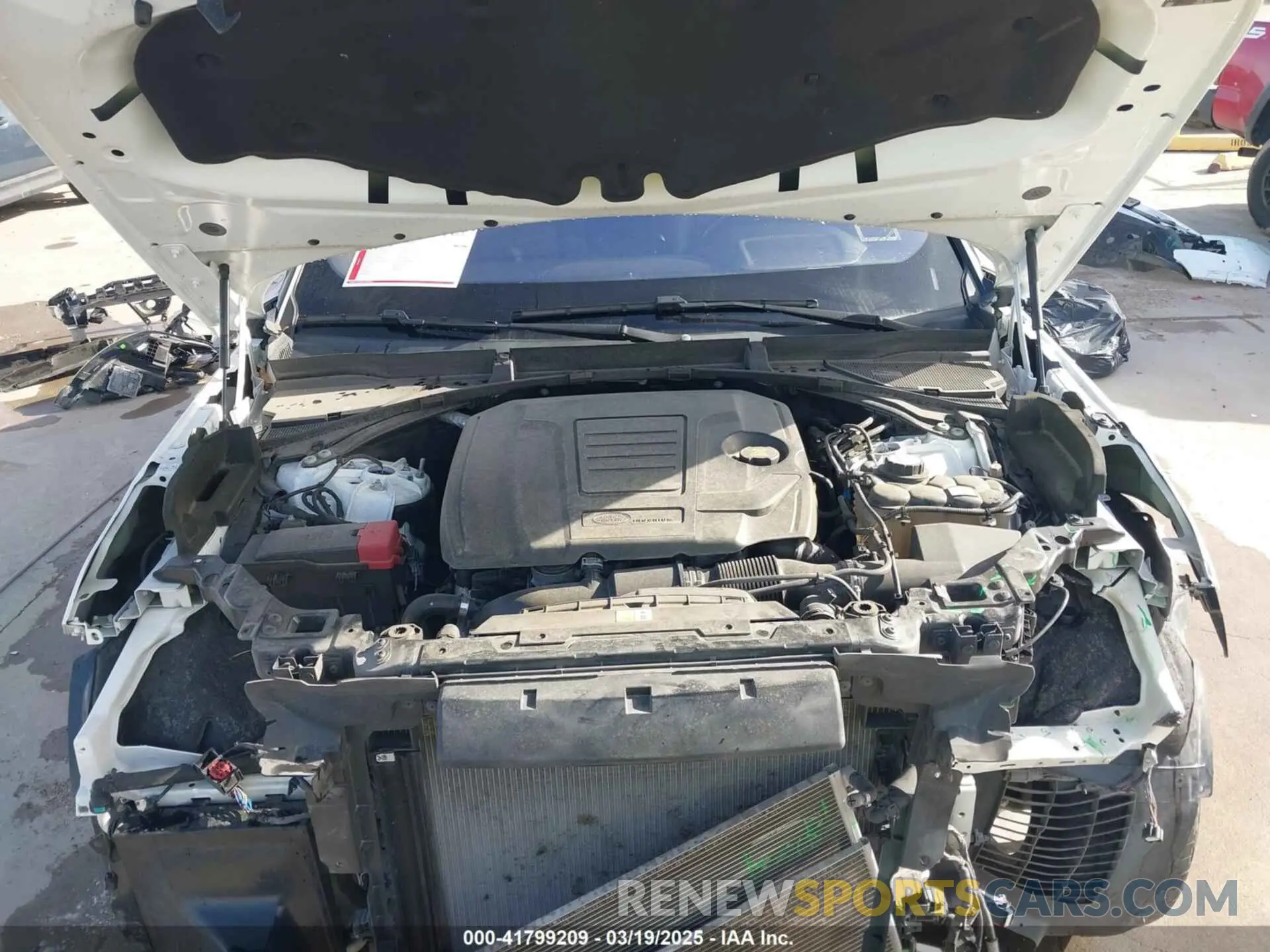 10 Photograph of a damaged car SALYB2EX3KA787594 LAND ROVER RANGE ROVER VELAR 2019