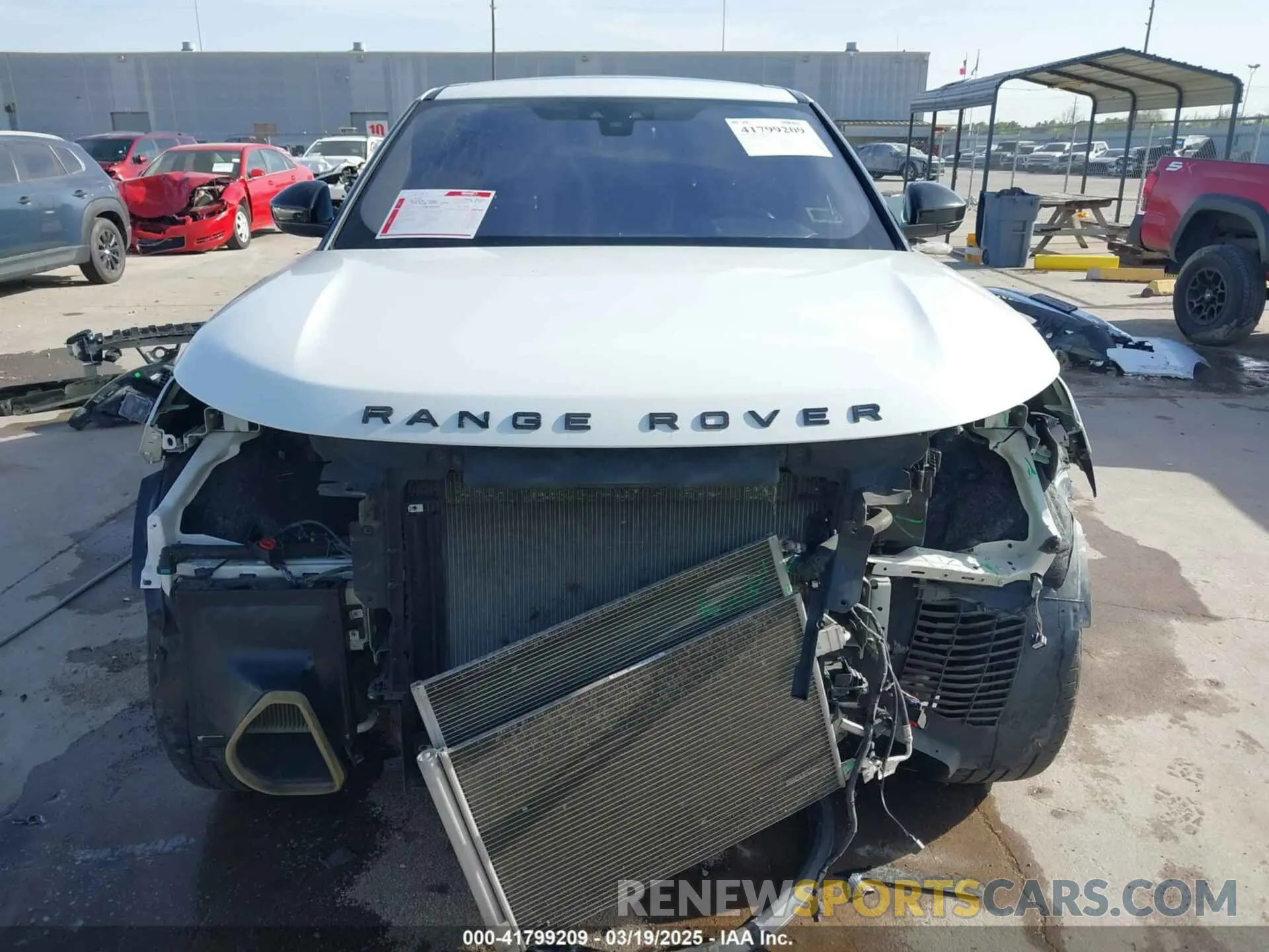 6 Photograph of a damaged car SALYB2EX3KA787594 LAND ROVER RANGE ROVER VELAR 2019