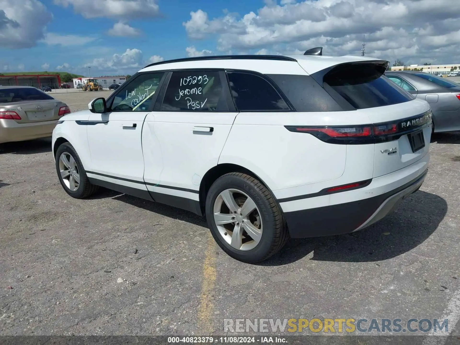3 Photograph of a damaged car SALYB2EX5KA779948 LAND ROVER RANGE ROVER VELAR 2019