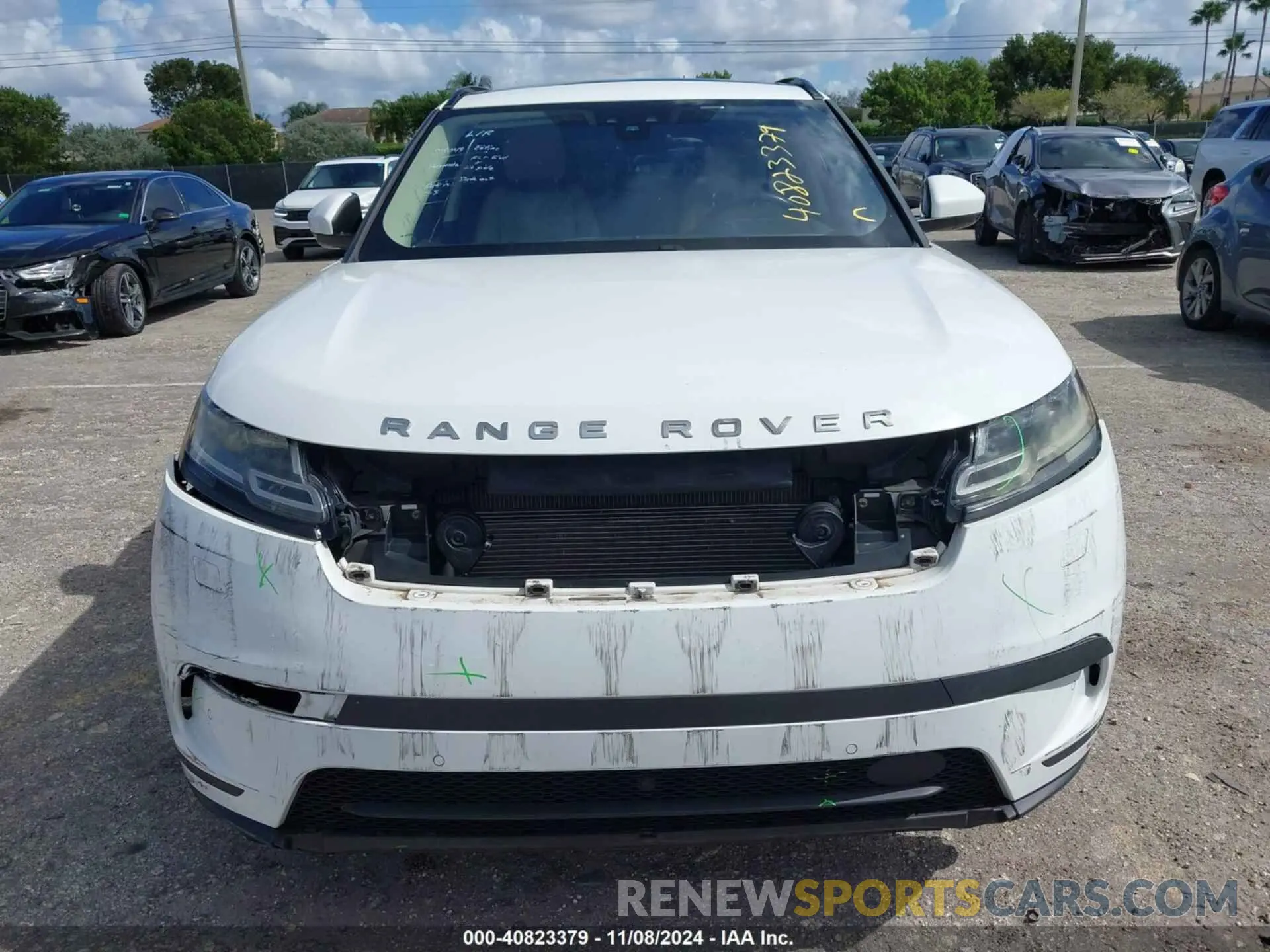 6 Photograph of a damaged car SALYB2EX5KA779948 LAND ROVER RANGE ROVER VELAR 2019