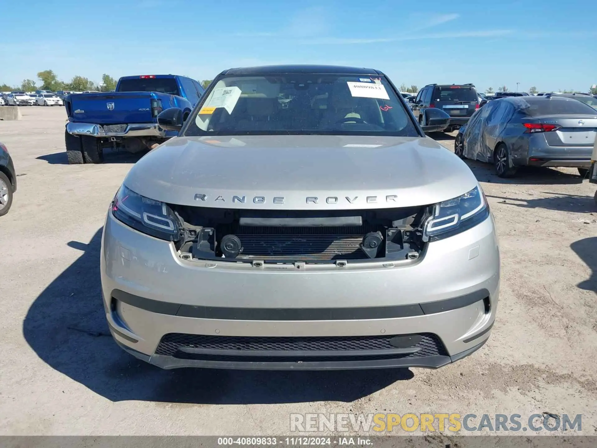 13 Photograph of a damaged car SALYB2EX6KA782096 LAND ROVER RANGE ROVER VELAR 2019