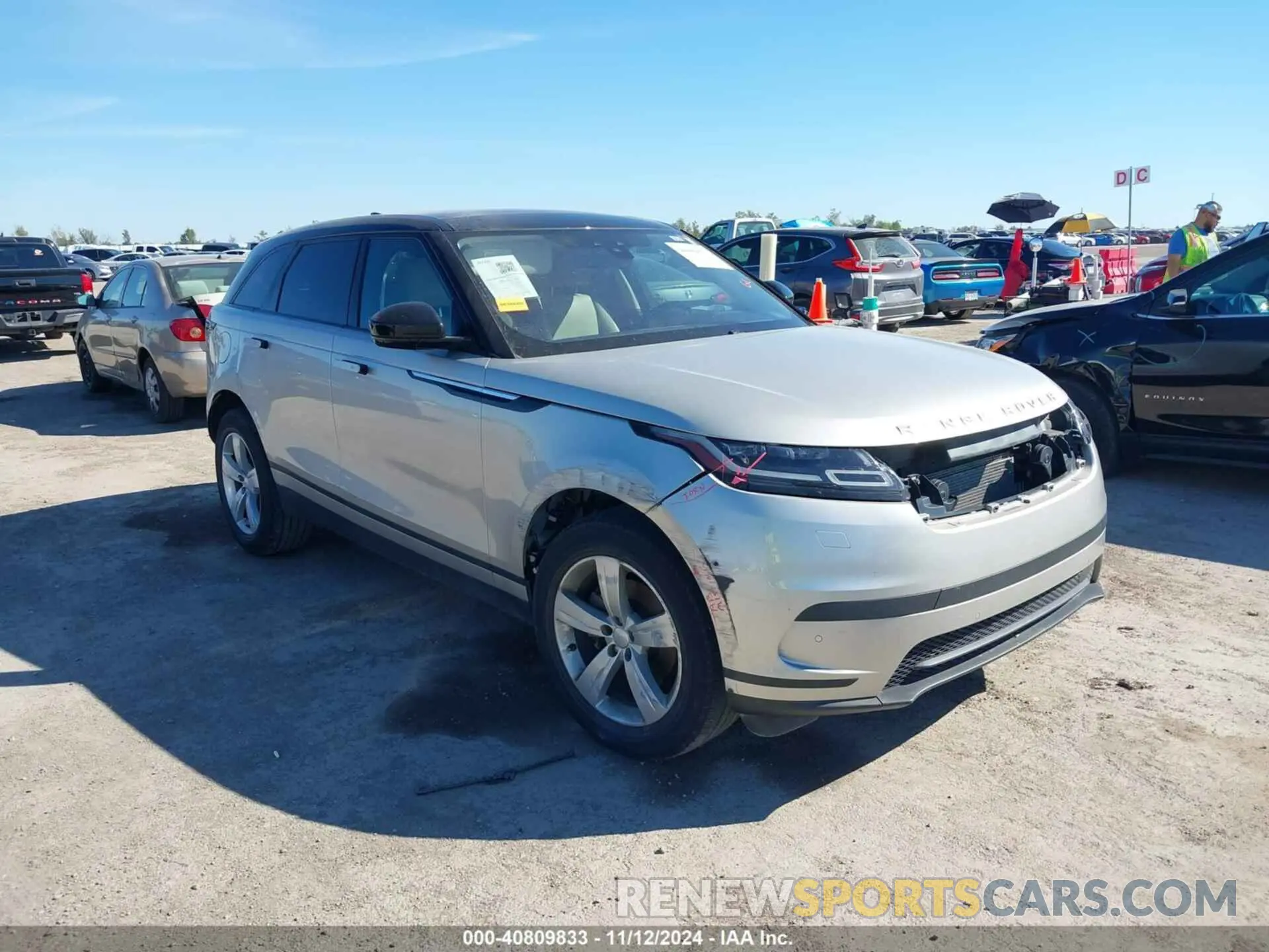 6 Photograph of a damaged car SALYB2EX6KA782096 LAND ROVER RANGE ROVER VELAR 2019