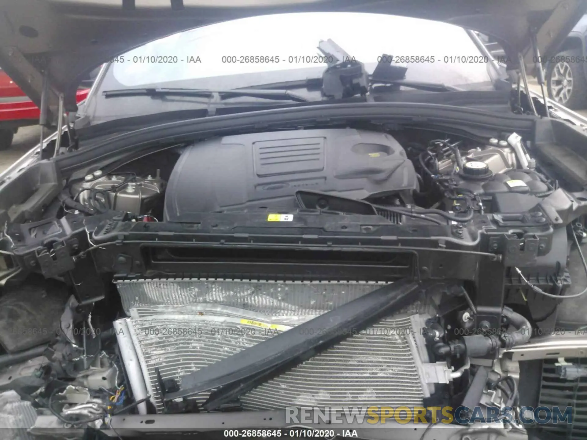 10 Photograph of a damaged car SALYL2EX1KA225173 LAND ROVER RANGE ROVER VELAR 2019