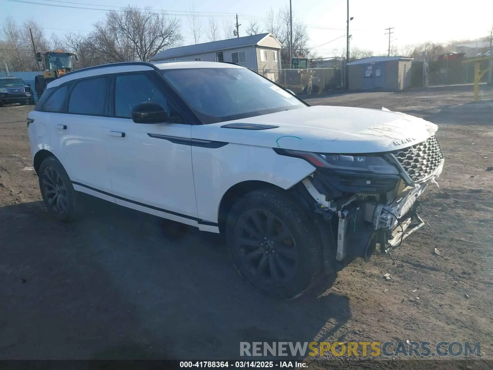1 Фотография поврежденного автомобиля SALYL2EX4KA779906 LAND ROVER RANGE ROVER VELAR 2019