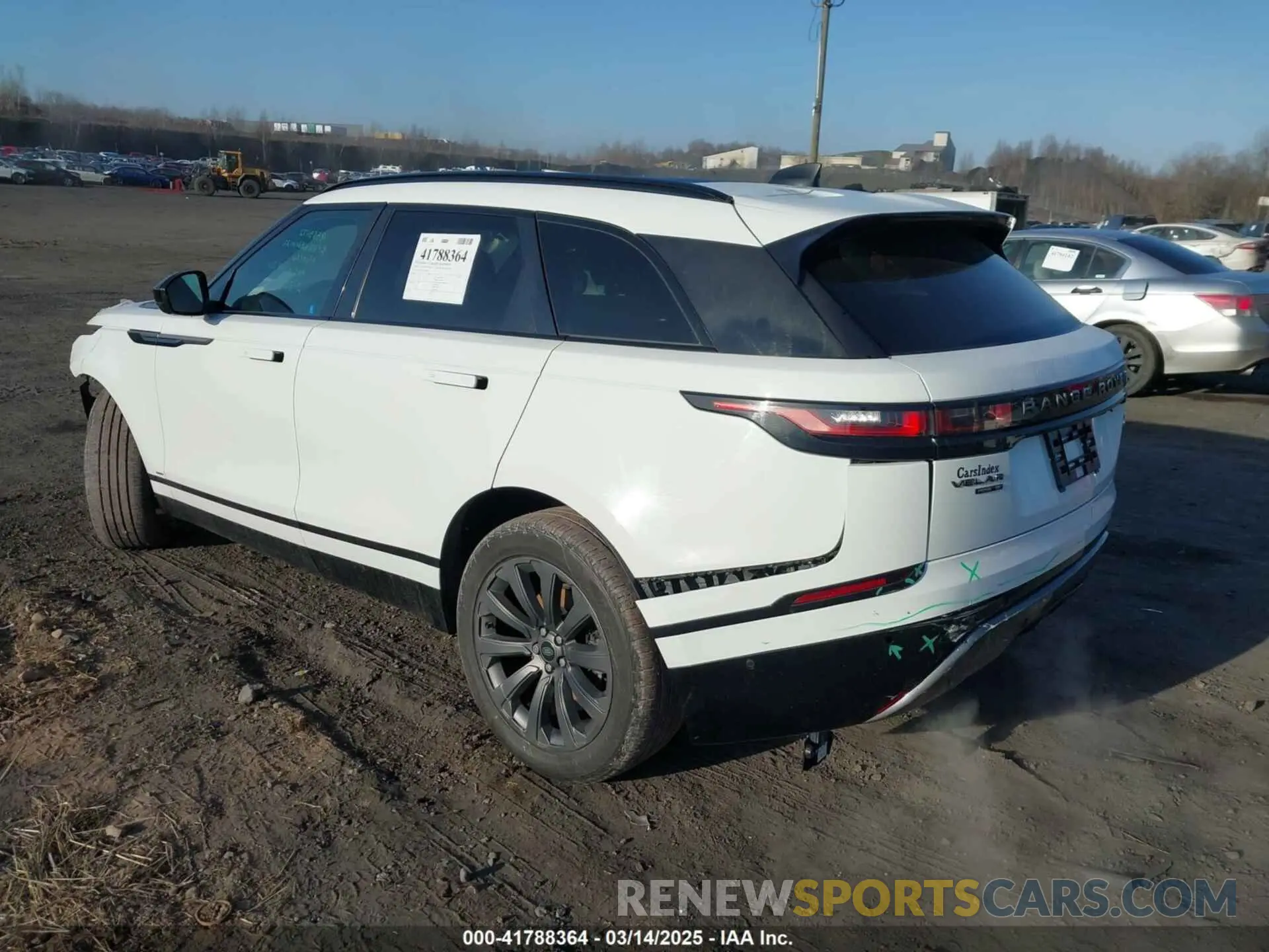 3 Фотография поврежденного автомобиля SALYL2EX4KA779906 LAND ROVER RANGE ROVER VELAR 2019