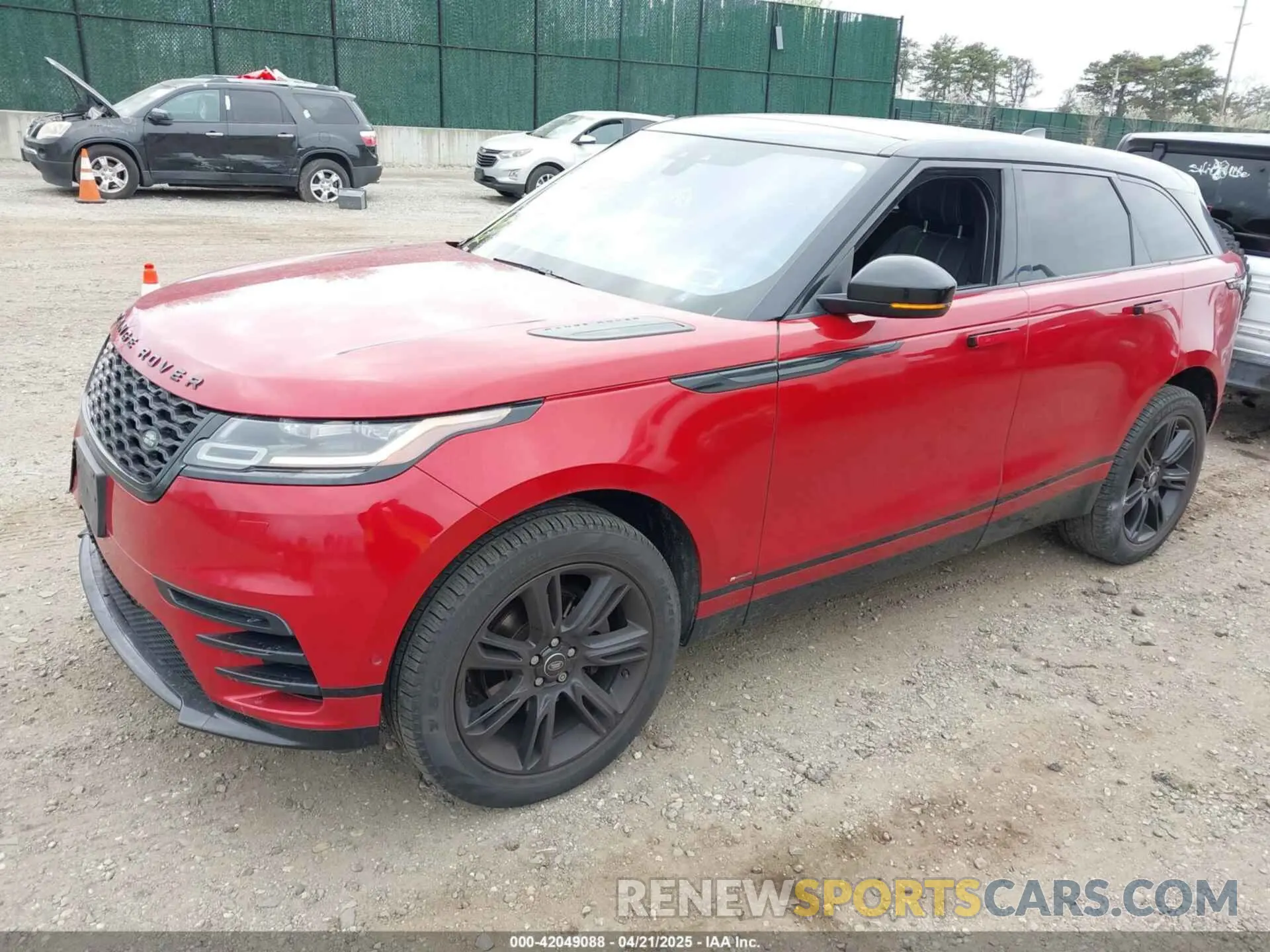 2 Photograph of a damaged car SALYL2EX4KA788072 LAND ROVER RANGE ROVER VELAR 2019