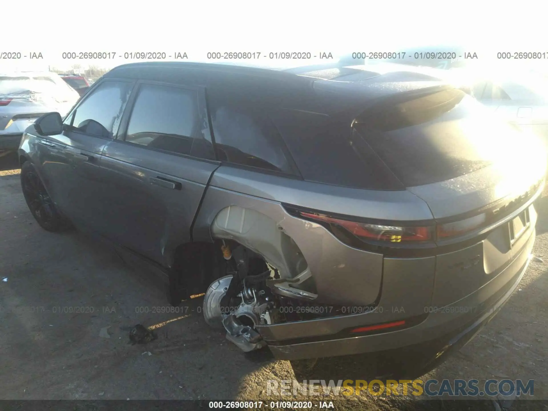 6 Photograph of a damaged car SALYL2EX5KA234250 LAND ROVER RANGE ROVER VELAR 2019