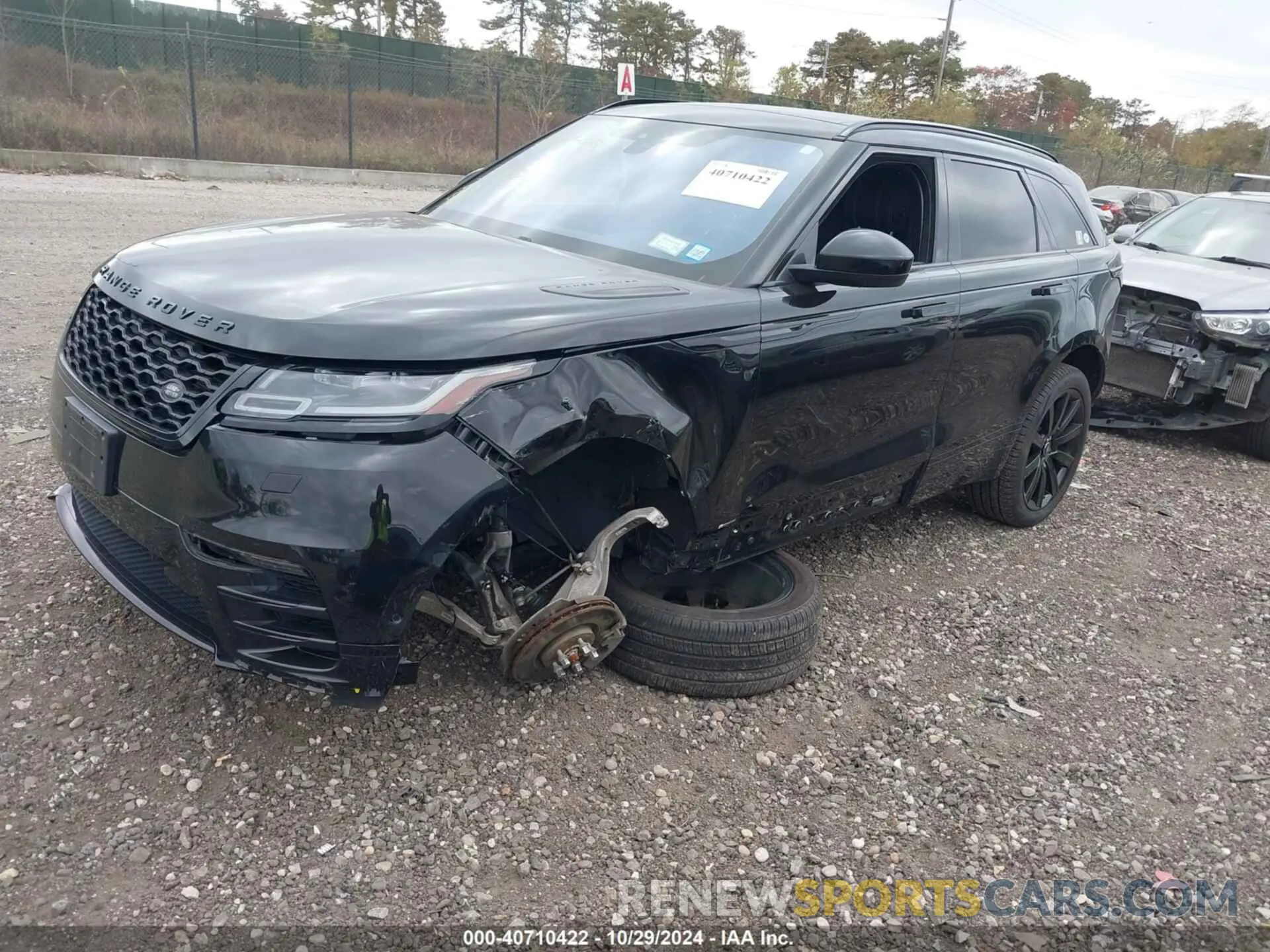 2 Photograph of a damaged car SALYL2EX6KA214766 LAND ROVER RANGE ROVER VELAR 2019