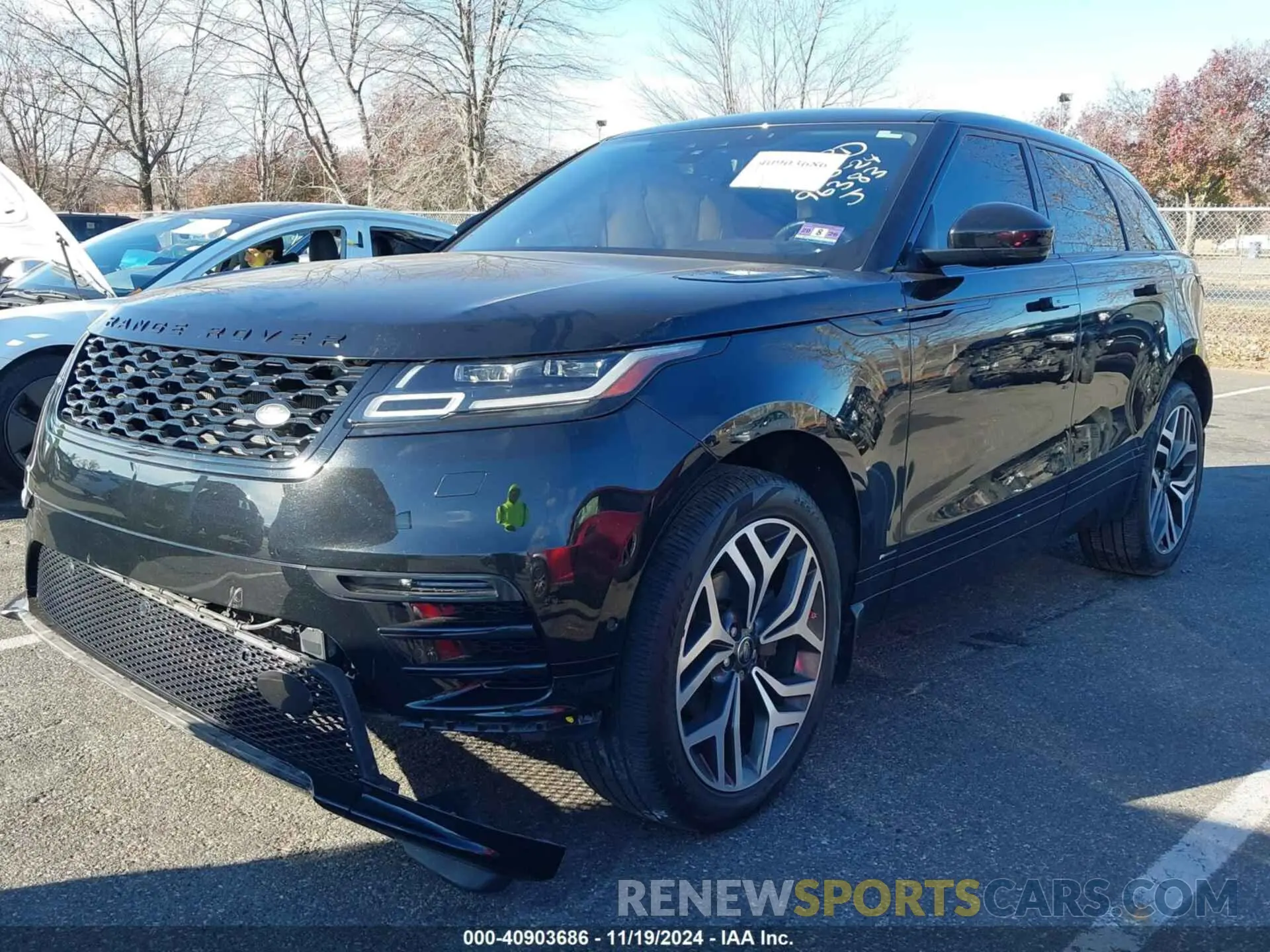 2 Фотография поврежденного автомобиля SALYL2EX6KA796383 LAND ROVER RANGE ROVER VELAR 2019