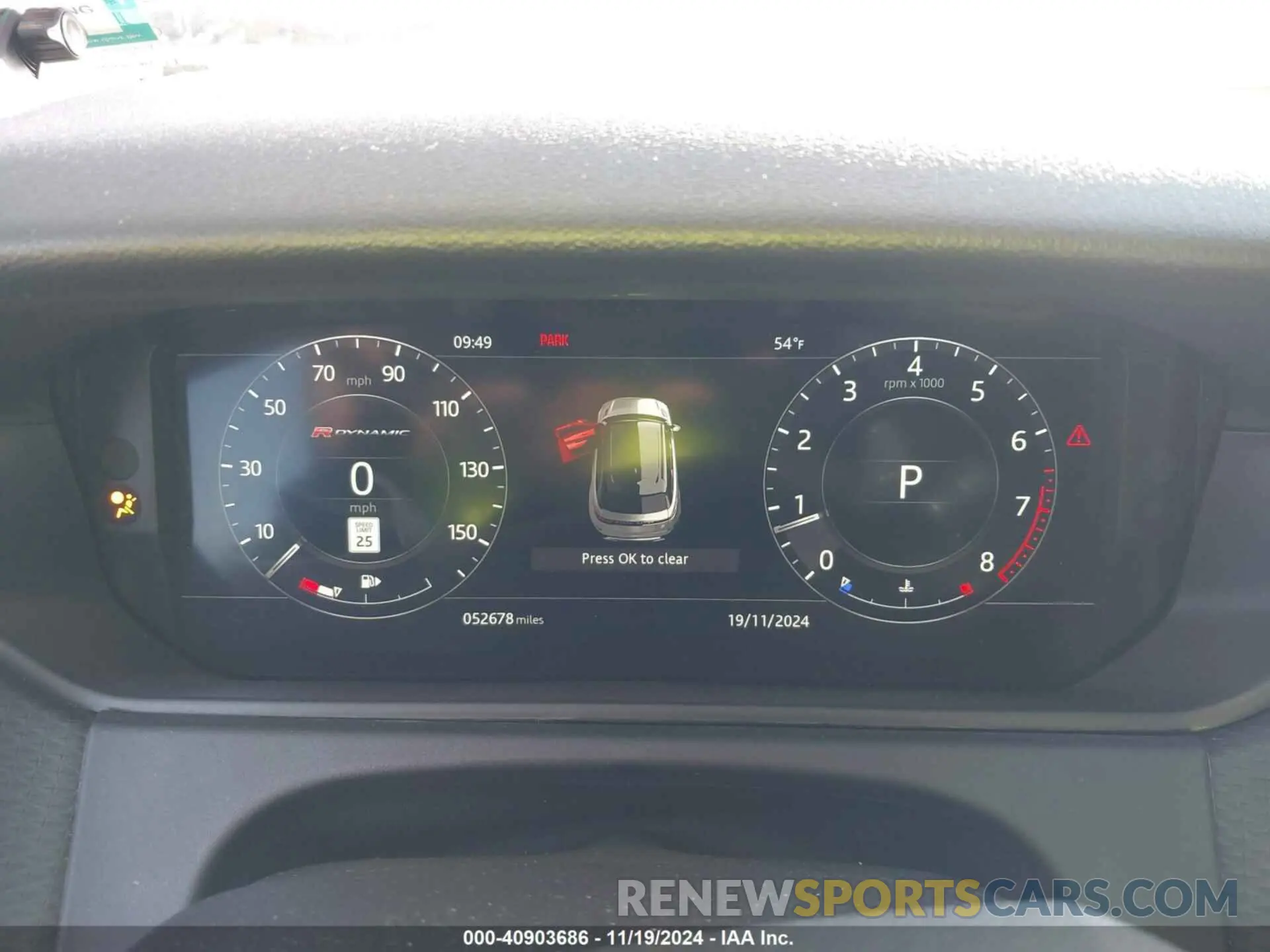7 Фотография поврежденного автомобиля SALYL2EX6KA796383 LAND ROVER RANGE ROVER VELAR 2019