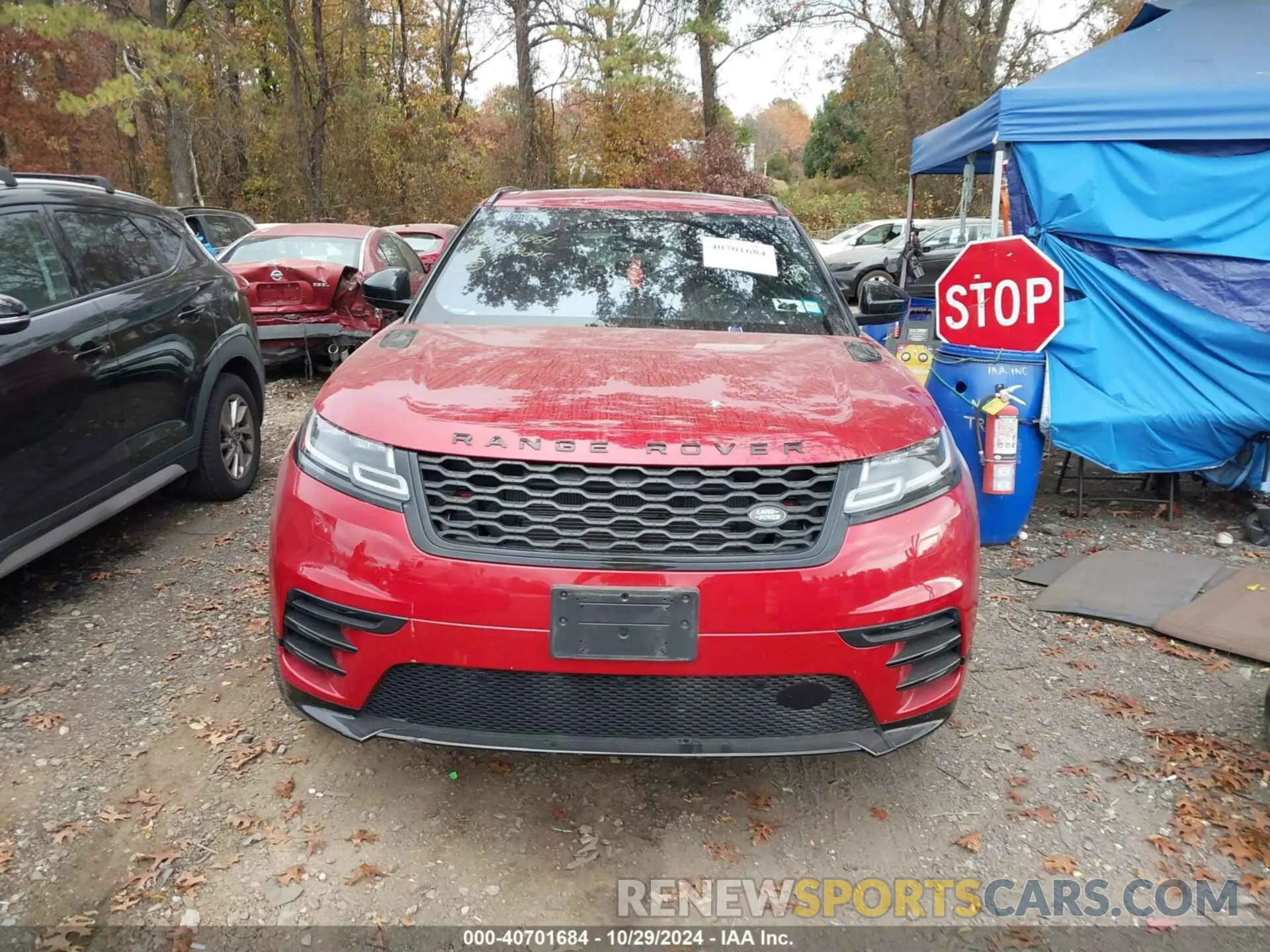 12 Photograph of a damaged car SALYL2EX7KA797283 LAND ROVER RANGE ROVER VELAR 2019