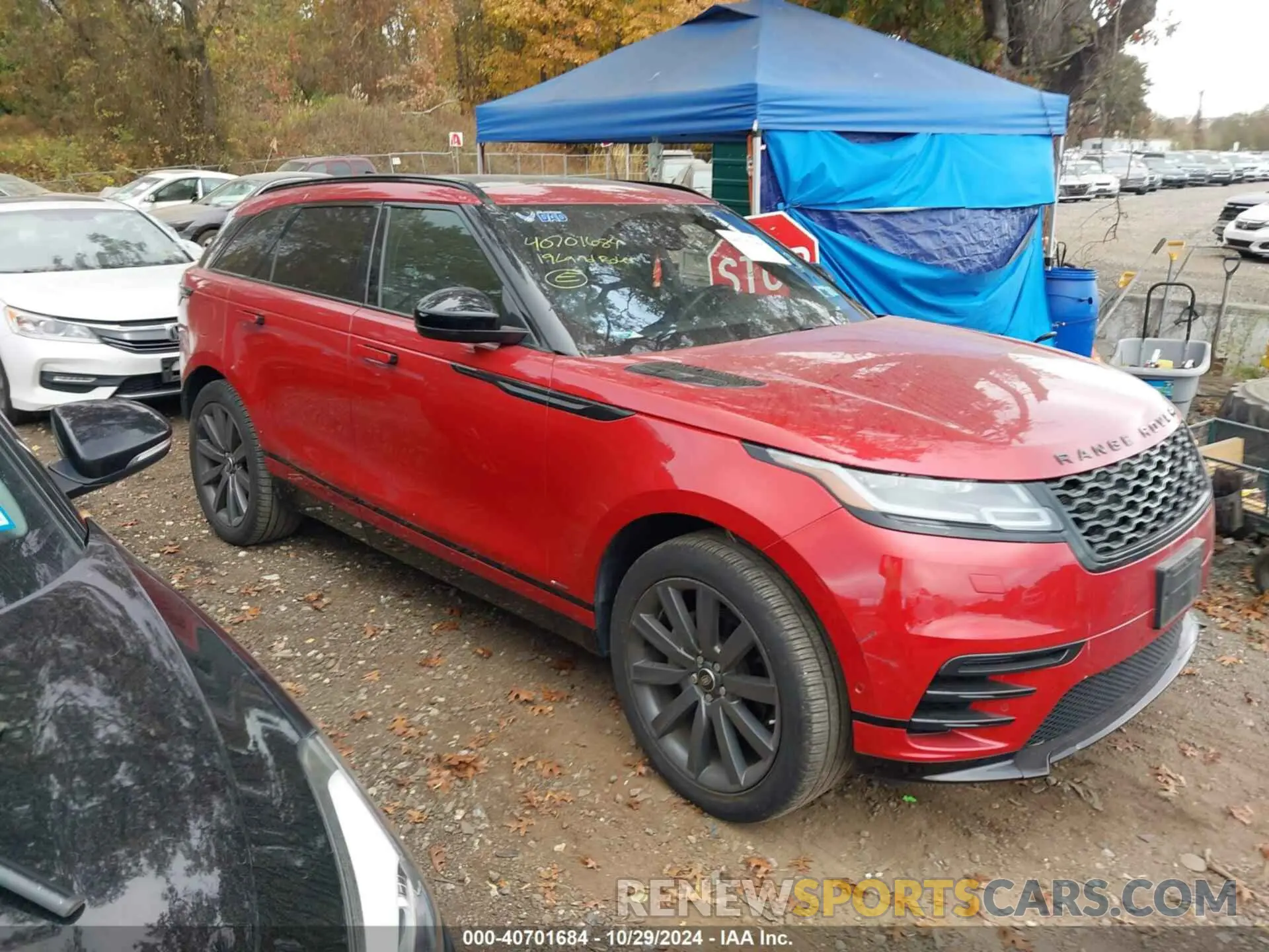 13 Photograph of a damaged car SALYL2EX7KA797283 LAND ROVER RANGE ROVER VELAR 2019