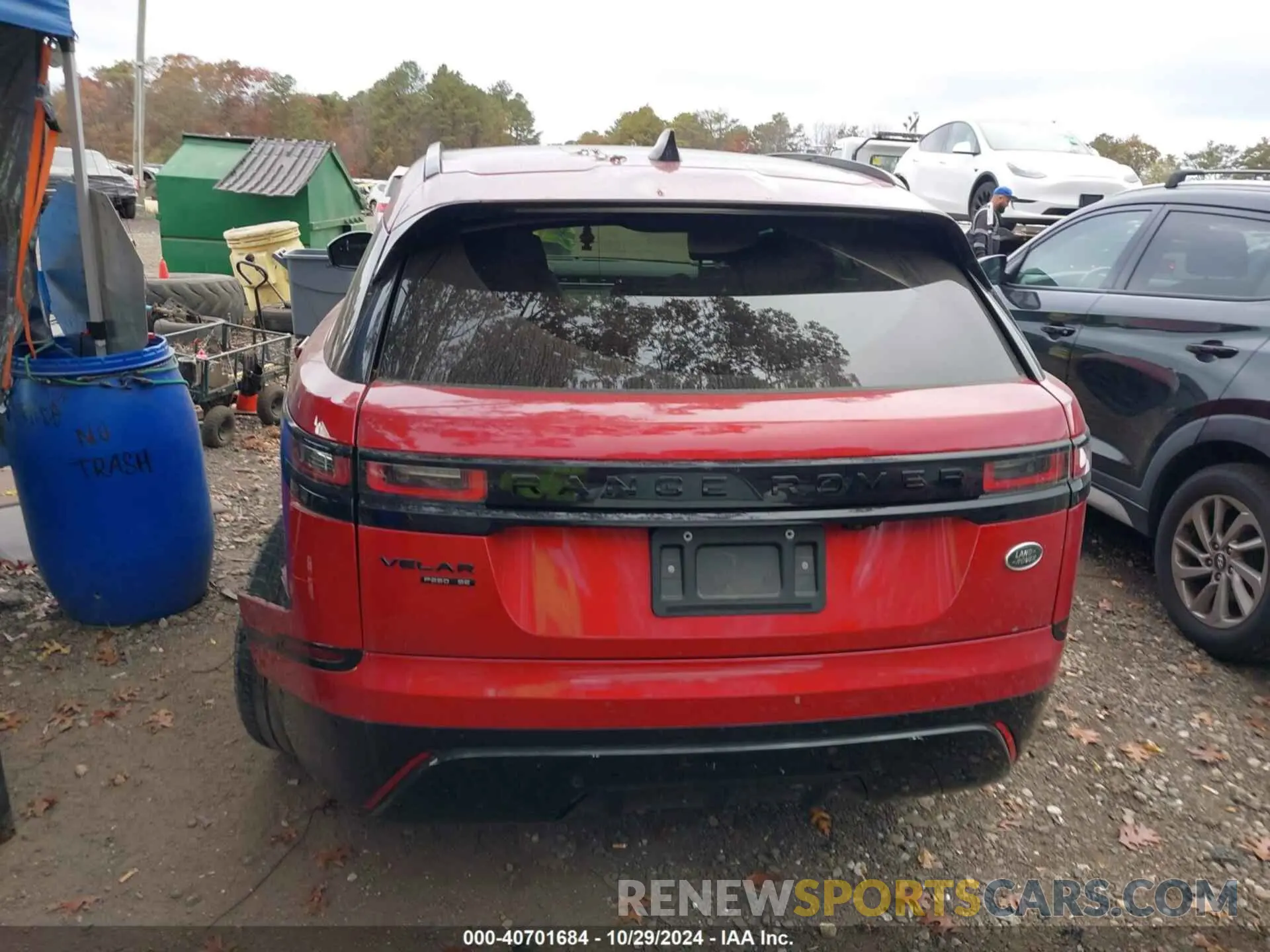 16 Photograph of a damaged car SALYL2EX7KA797283 LAND ROVER RANGE ROVER VELAR 2019