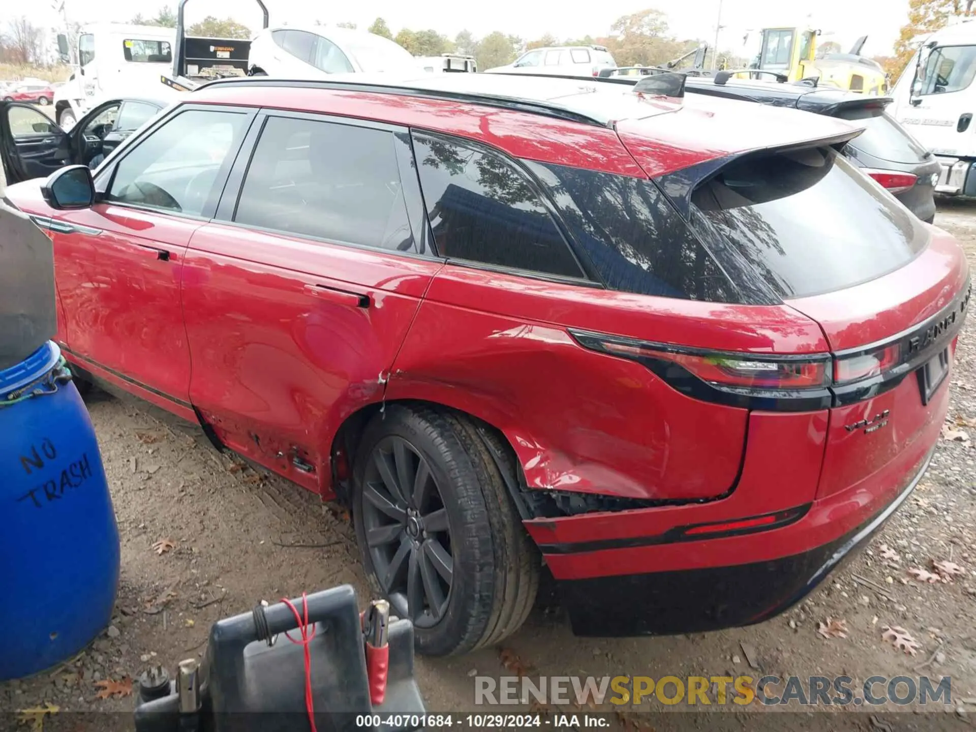 6 Photograph of a damaged car SALYL2EX7KA797283 LAND ROVER RANGE ROVER VELAR 2019