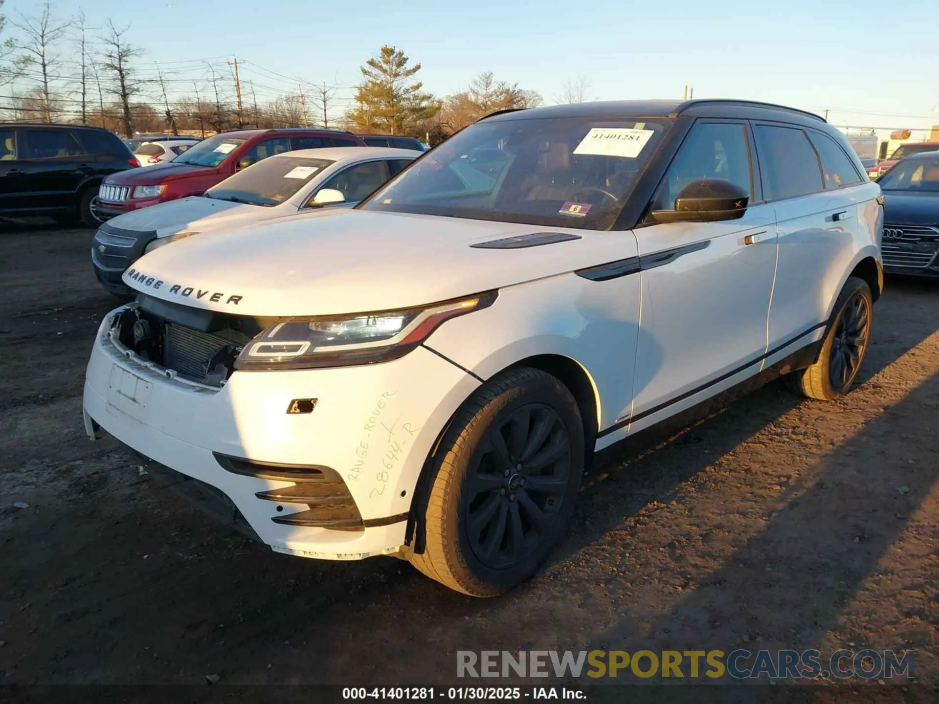 2 Photograph of a damaged car SALYL2EX9KA219220 LAND ROVER RANGE ROVER VELAR 2019