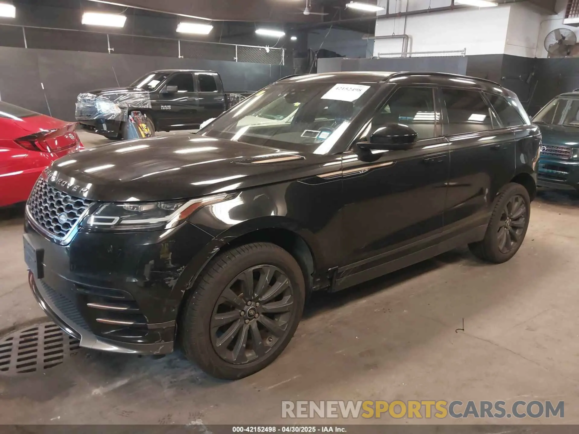 2 Photograph of a damaged car SALYL2EX9KA235823 LAND ROVER RANGE ROVER VELAR 2019