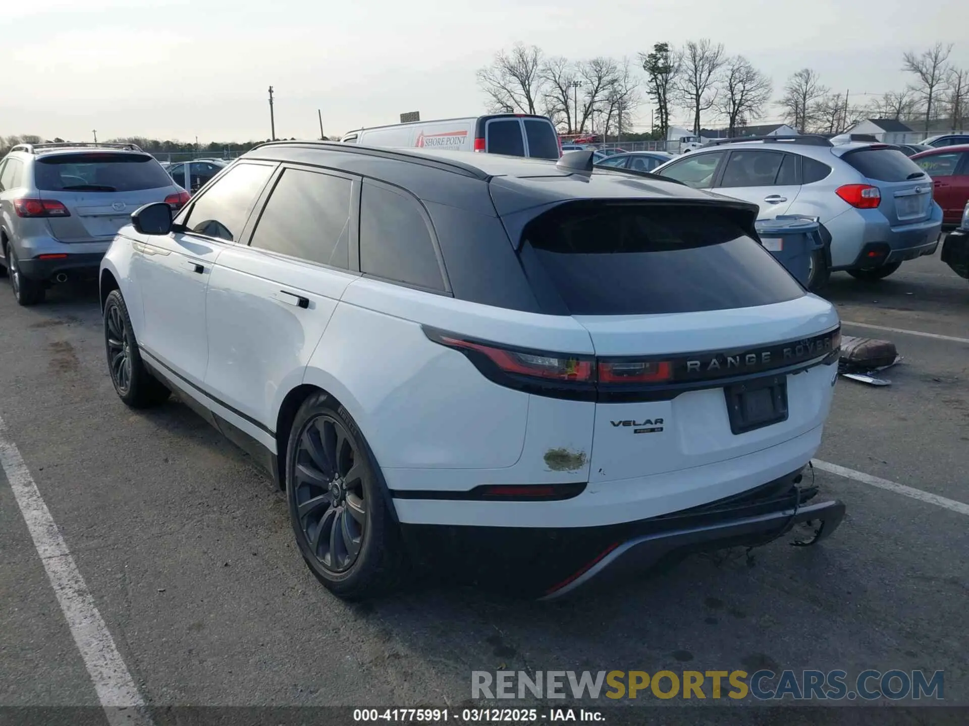 3 Фотография поврежденного автомобиля SALYL2EX9KA782364 LAND ROVER RANGE ROVER VELAR 2019