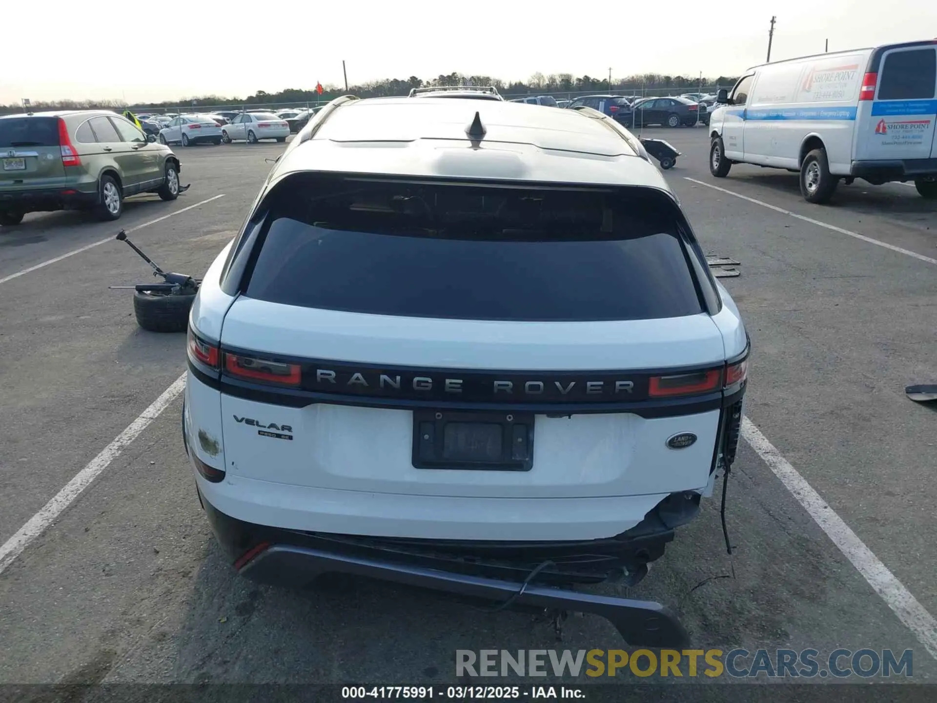 6 Фотография поврежденного автомобиля SALYL2EX9KA782364 LAND ROVER RANGE ROVER VELAR 2019