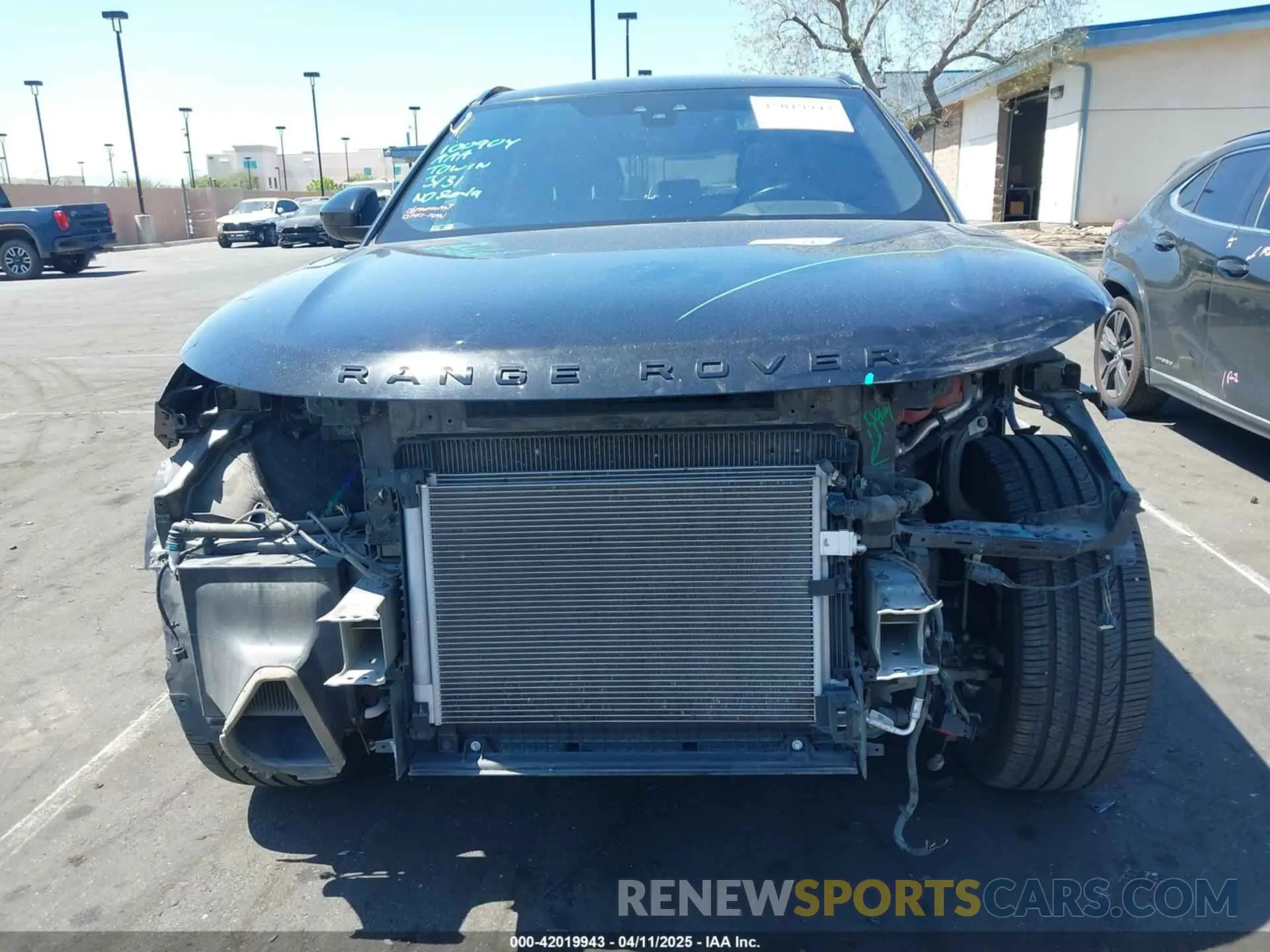 13 Photograph of a damaged car SALYL2EXXKA217654 LAND ROVER RANGE ROVER VELAR 2019