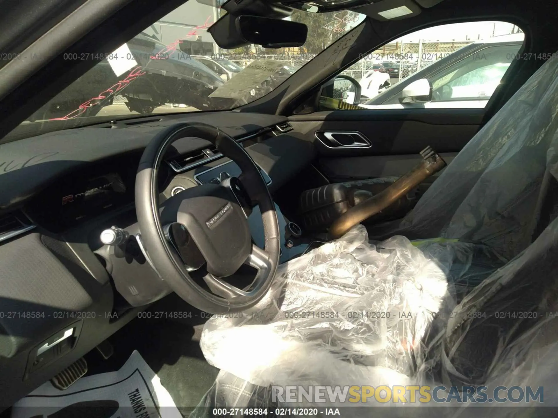 5 Photograph of a damaged car SALYL2EXXKA227911 LAND ROVER RANGE ROVER VELAR 2019