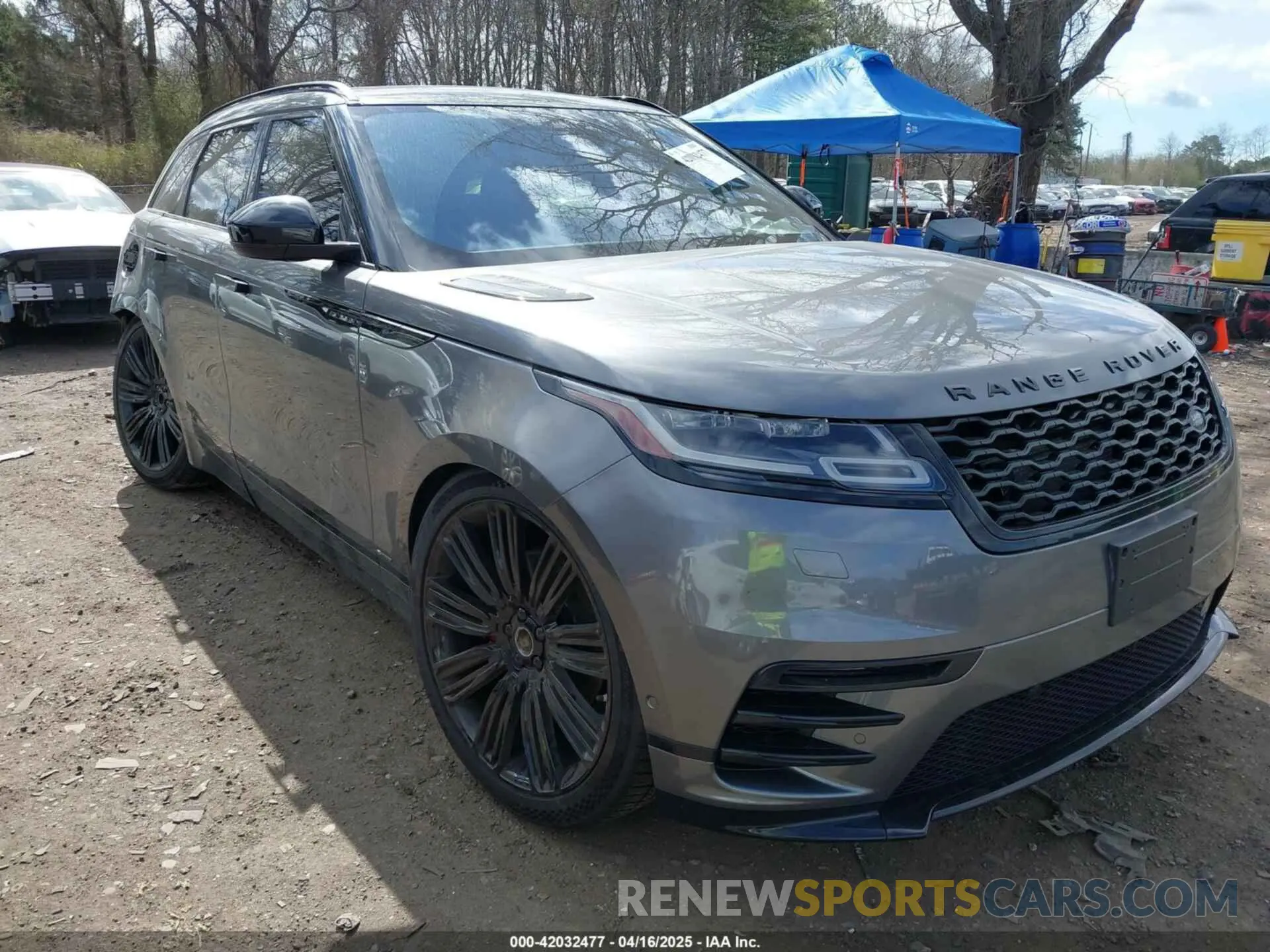 1 Фотография поврежденного автомобиля SALYL2FV3KA226306 LAND ROVER RANGE ROVER VELAR 2019