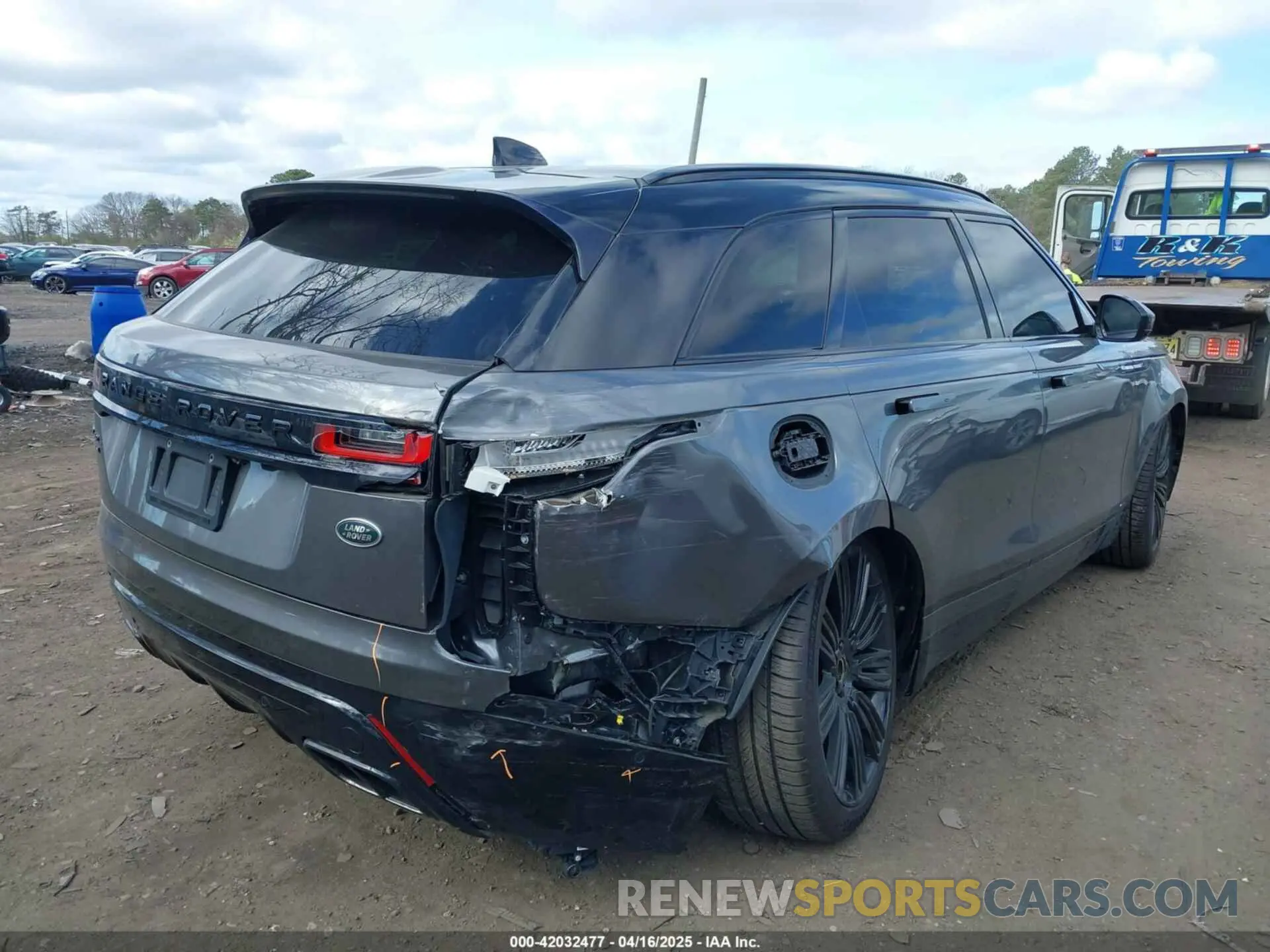 6 Фотография поврежденного автомобиля SALYL2FV3KA226306 LAND ROVER RANGE ROVER VELAR 2019