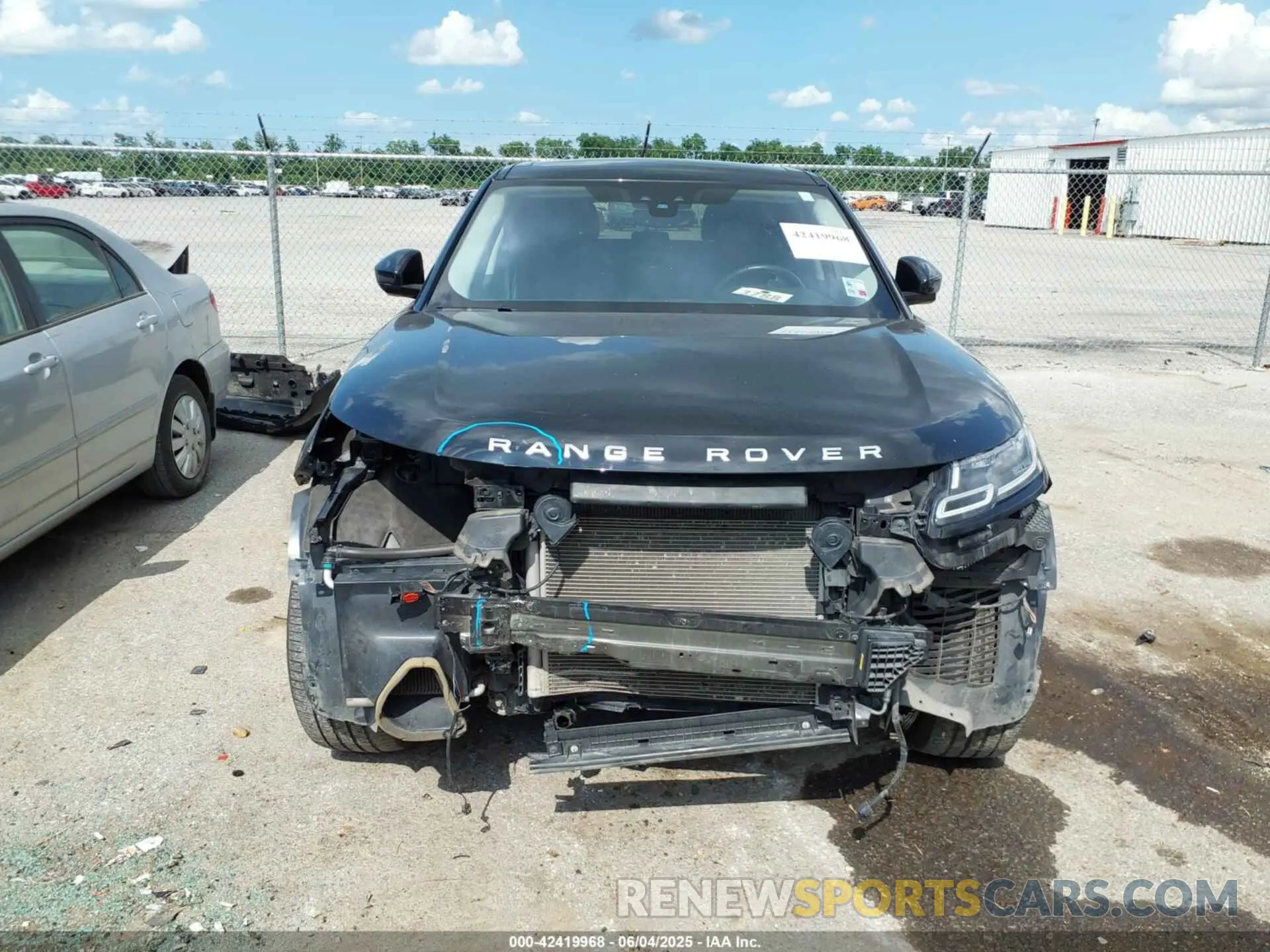 12 Photograph of a damaged car SALYB2EX1LA265855 LAND ROVER RANGE ROVER VELAR 2020