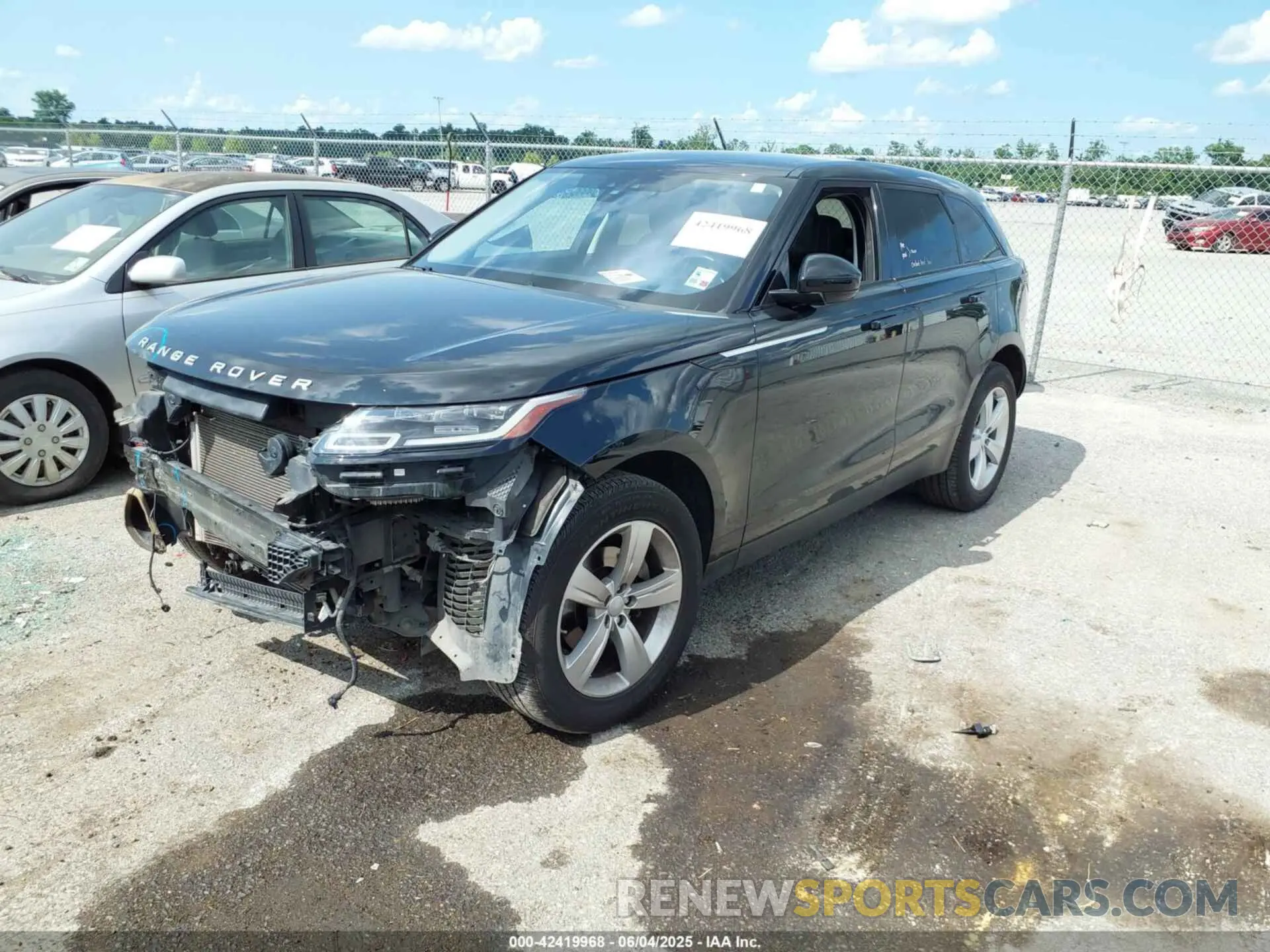 2 Photograph of a damaged car SALYB2EX1LA265855 LAND ROVER RANGE ROVER VELAR 2020