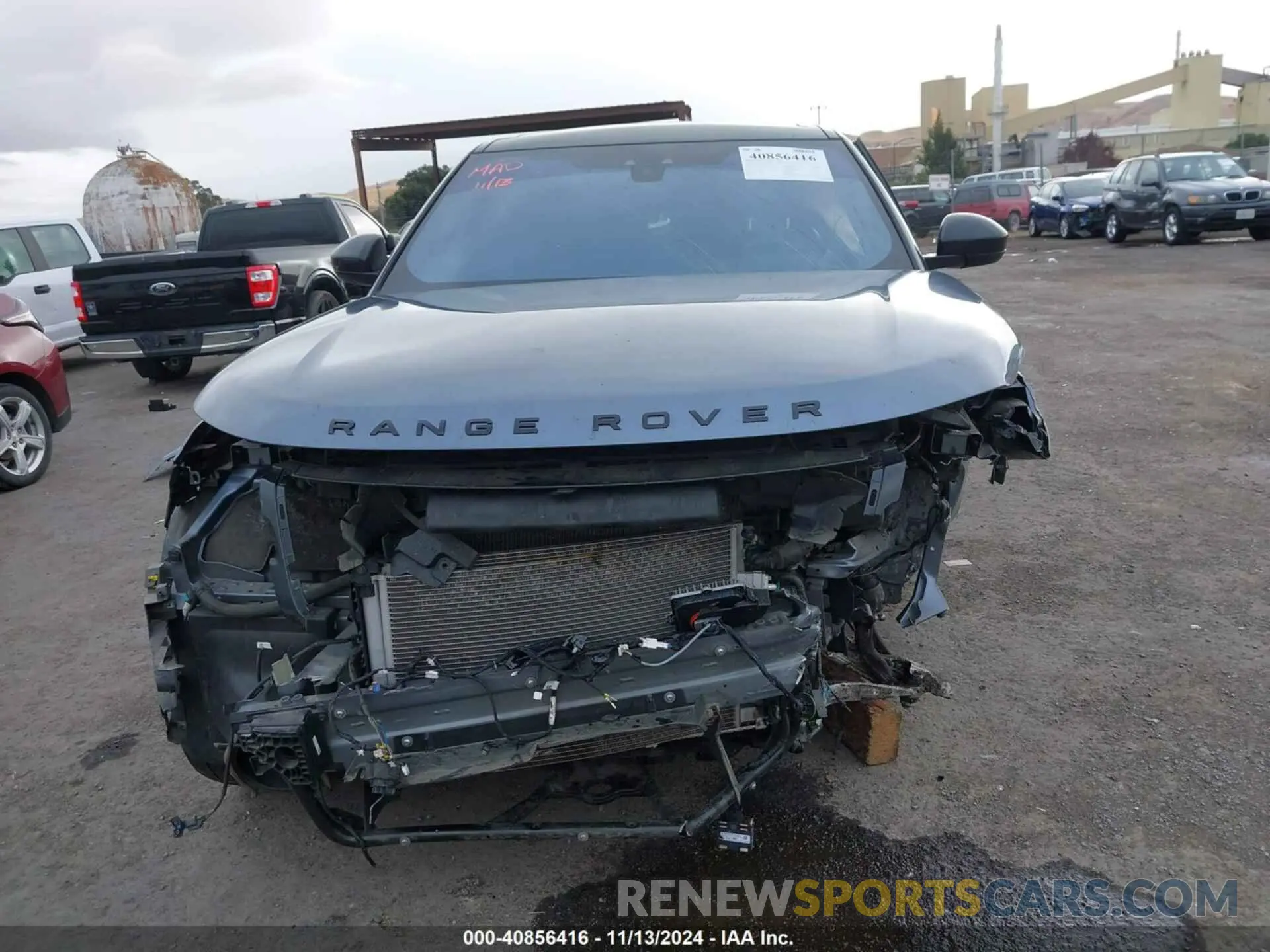 12 Photograph of a damaged car SALYB2EX1LA290495 LAND ROVER RANGE ROVER VELAR 2020