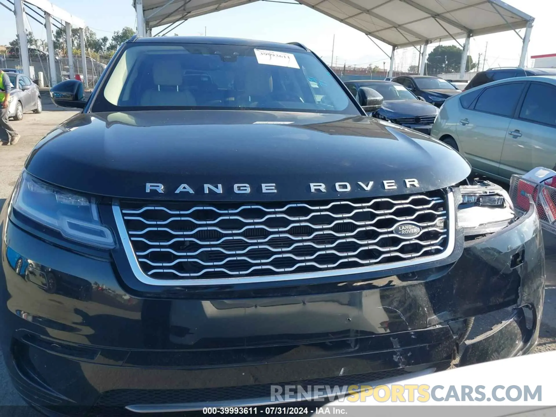 12 Photograph of a damaged car SALYB2EX2LA290537 LAND ROVER RANGE ROVER VELAR 2020