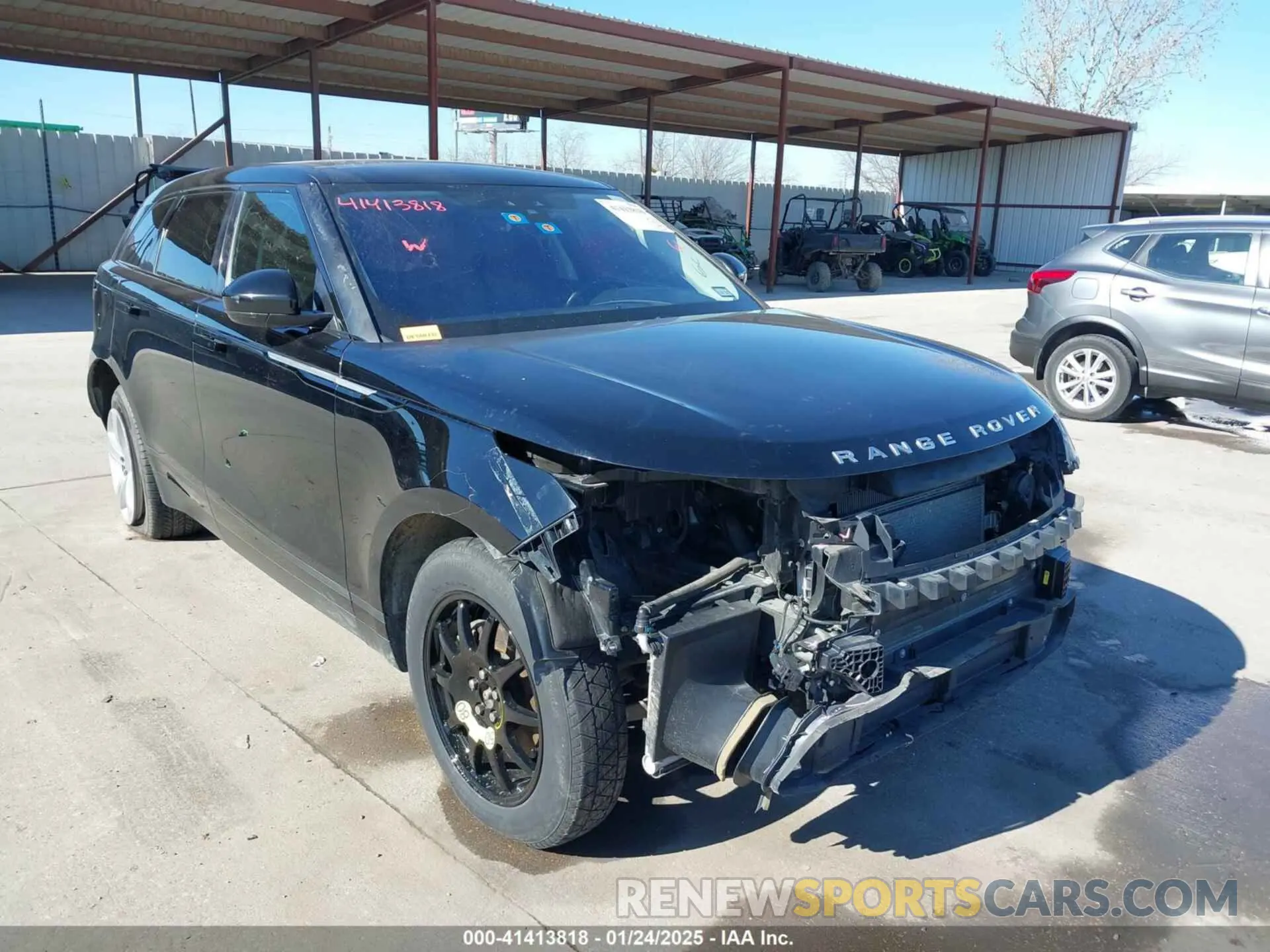 1 Photograph of a damaged car SALYB2EX5LA267088 LAND ROVER RANGE ROVER VELAR 2020
