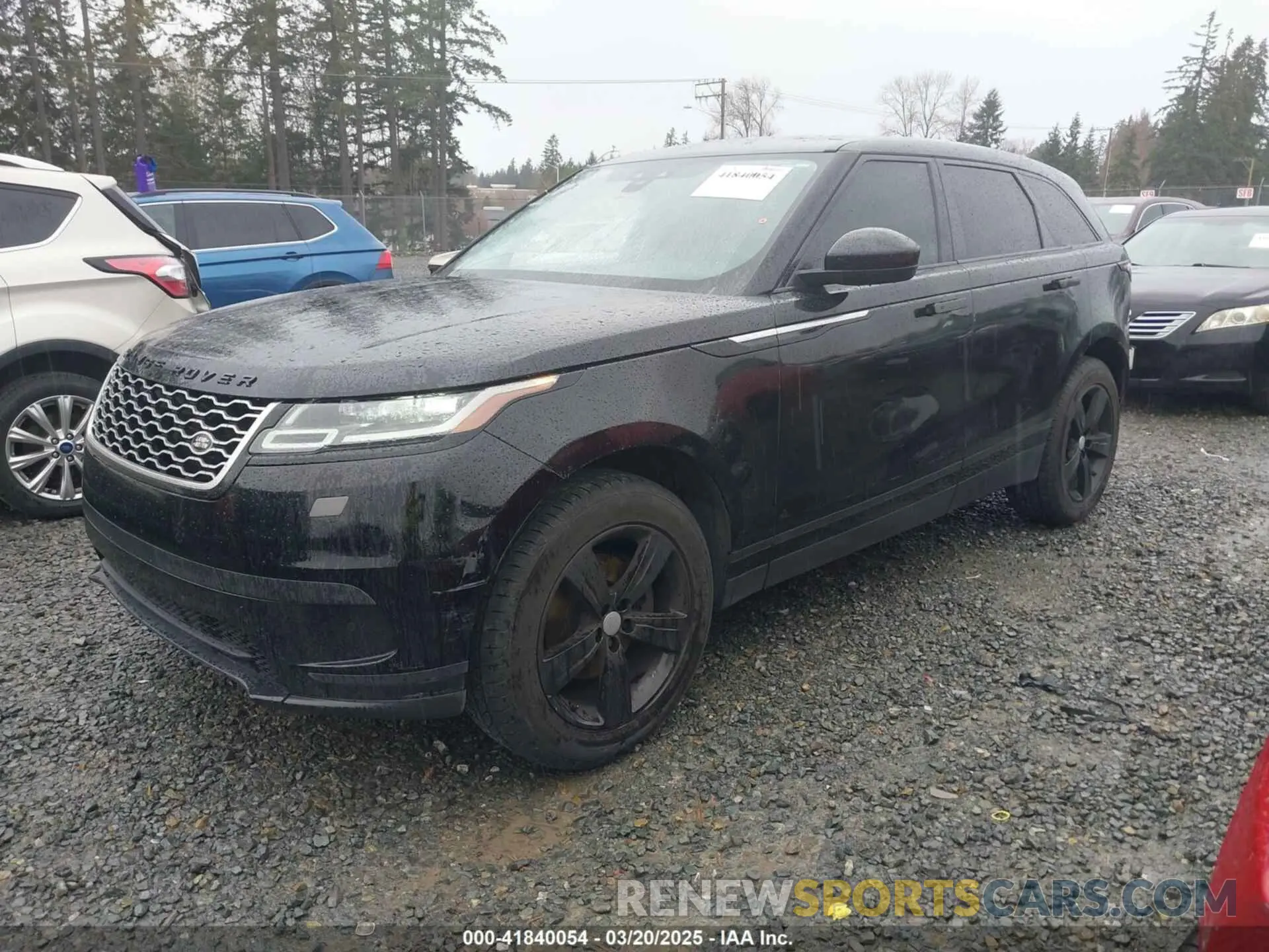 2 Фотография поврежденного автомобиля SALYB2EX7LA265410 LAND ROVER RANGE ROVER VELAR 2020