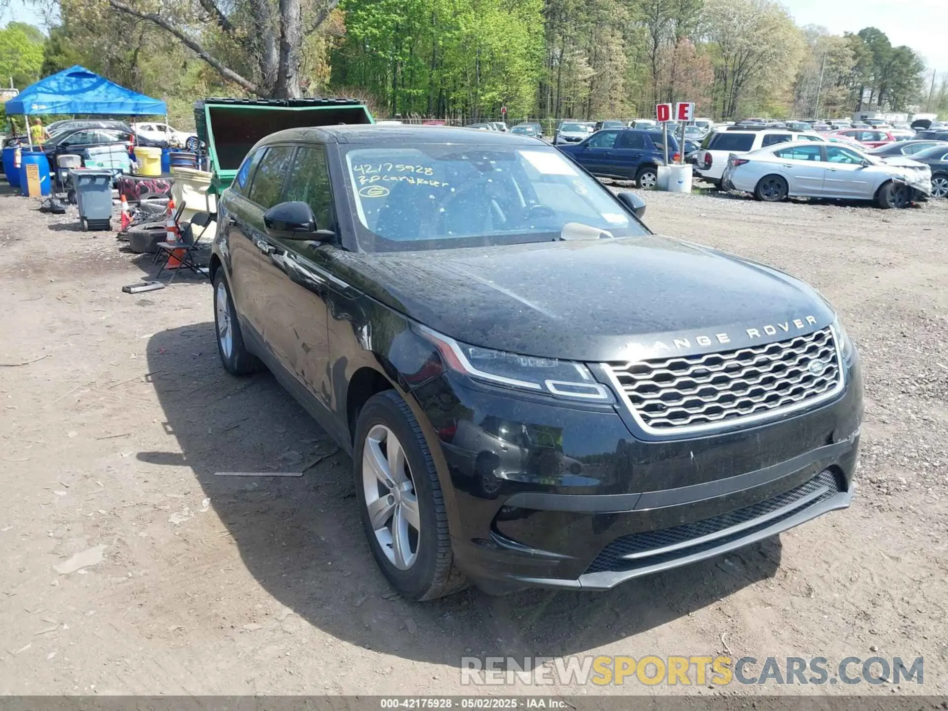 1 Фотография поврежденного автомобиля SALYB2EX8LA265495 LAND ROVER RANGE ROVER VELAR 2020