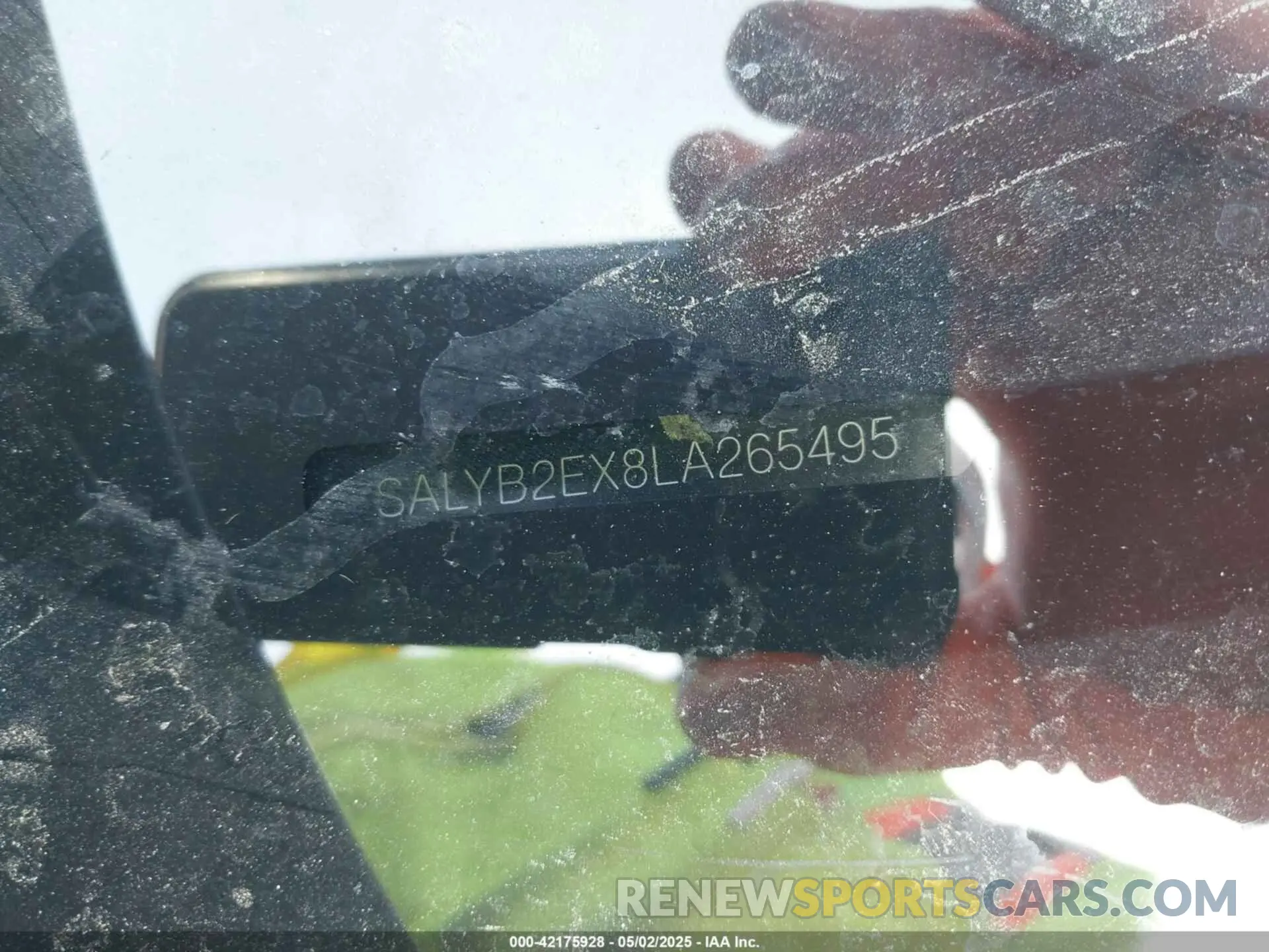 17 Фотография поврежденного автомобиля SALYB2EX8LA265495 LAND ROVER RANGE ROVER VELAR 2020
