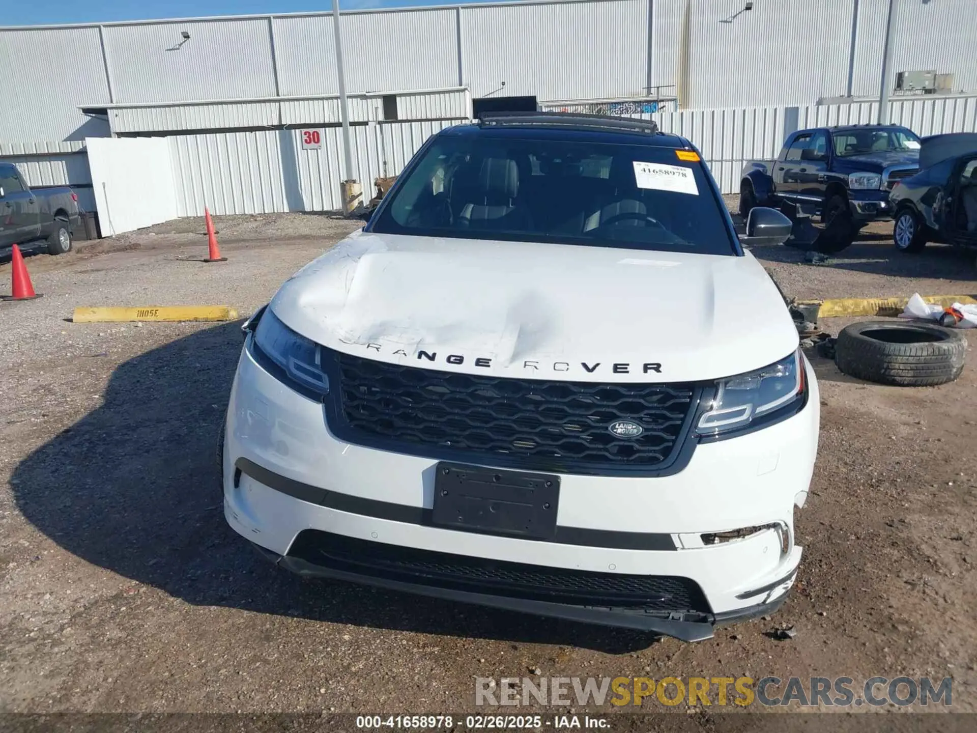 12 Photograph of a damaged car SALYB2EX9LA289398 LAND ROVER RANGE ROVER VELAR 2020