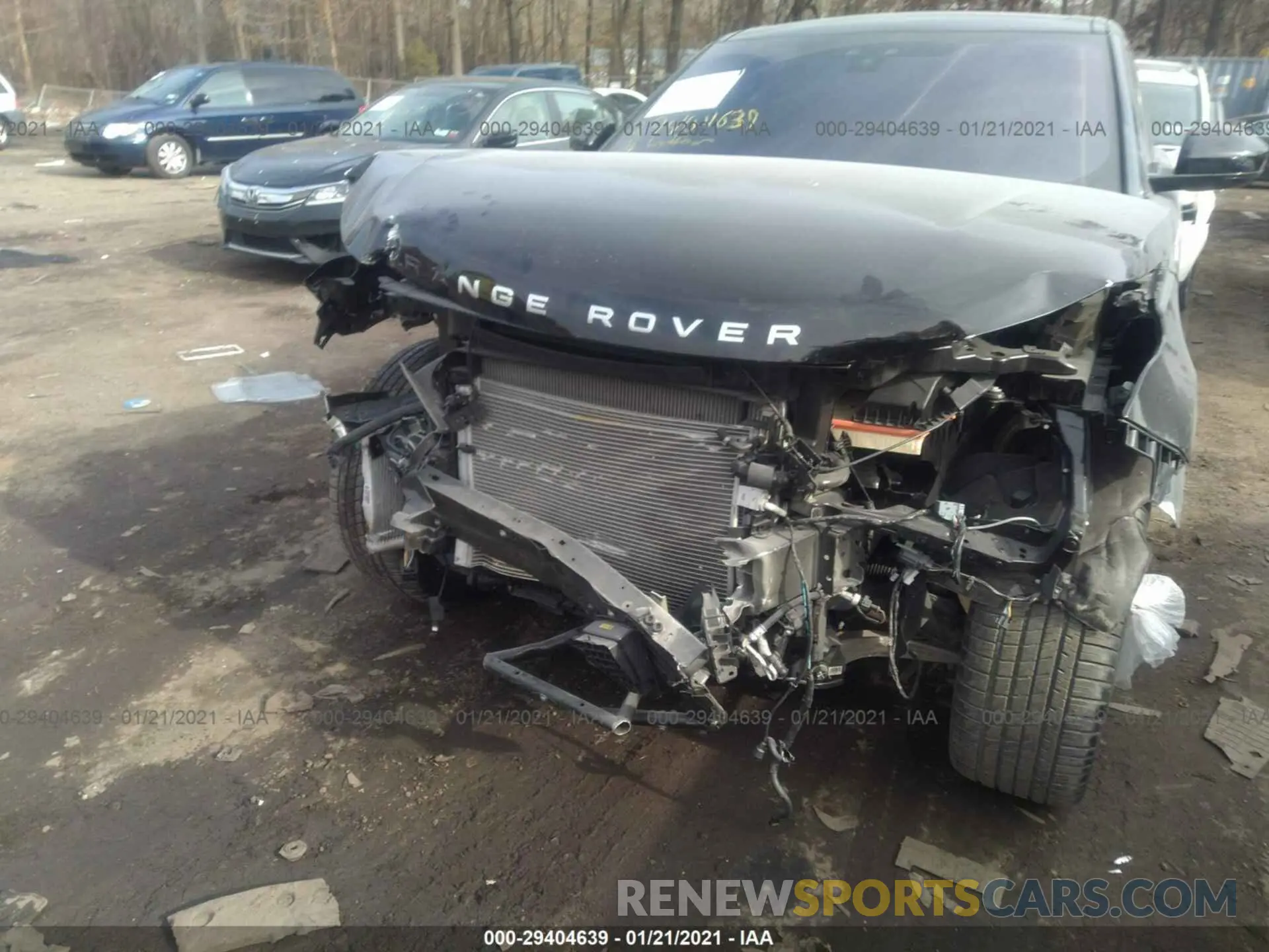 6 Photograph of a damaged car SALYB2EXXLA255678 LAND ROVER RANGE ROVER VELAR 2020